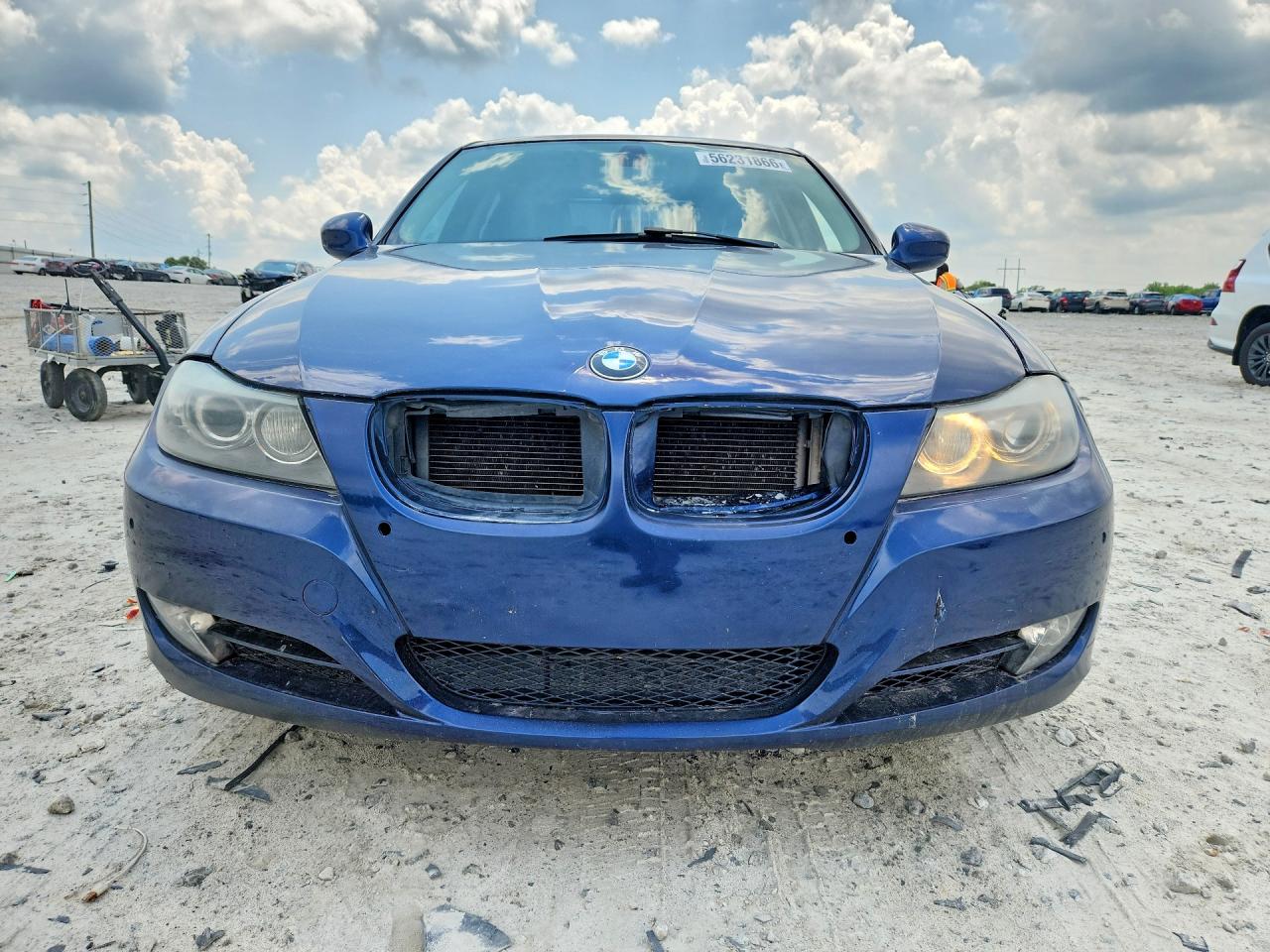 2011 Bmw 328 I Blue vin: WBAPH7C51BE683692
