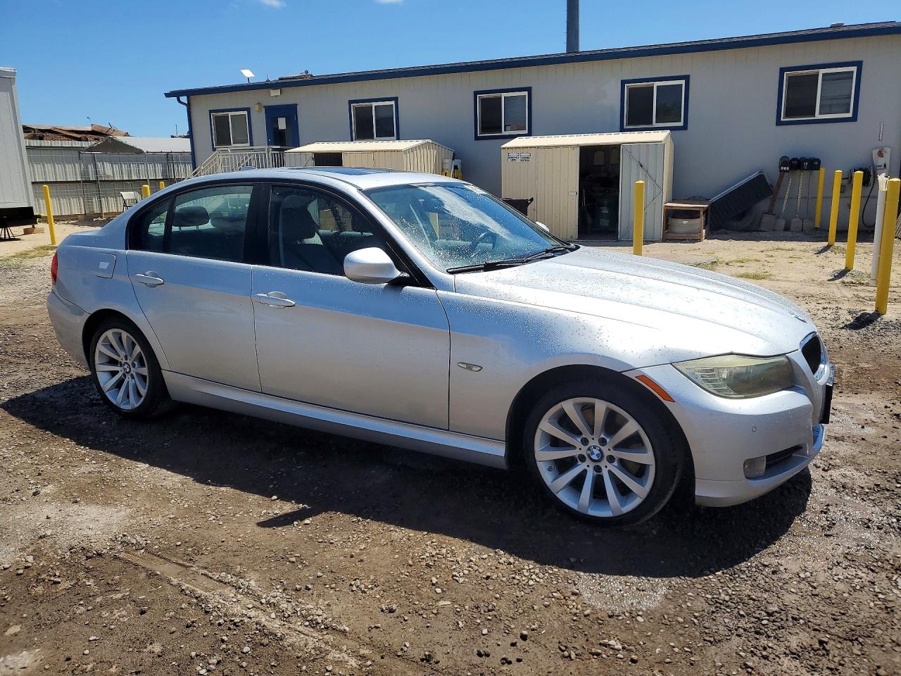 2011 Bmw 328 I Silver vin: WBAPH7C51BE852223