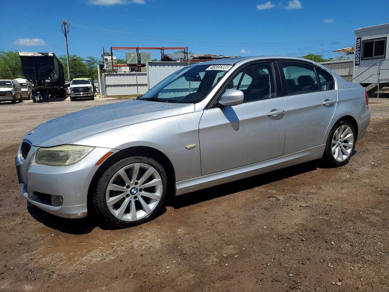 2011 Bmw 328 I Silver vin: WBAPH7C51BE852223