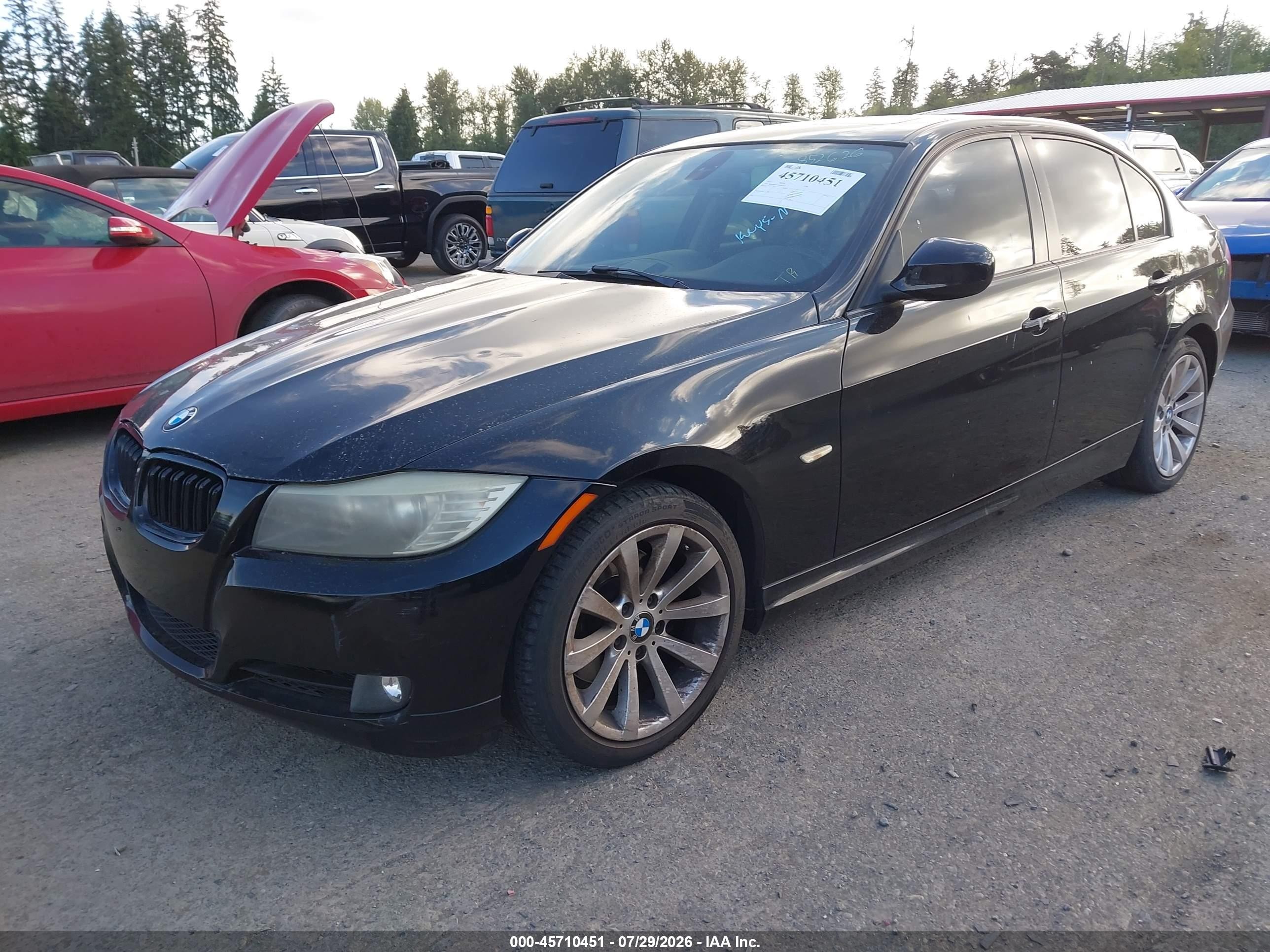 2011 Bmw 328i   Black vin: WBAPH7C51BE852626