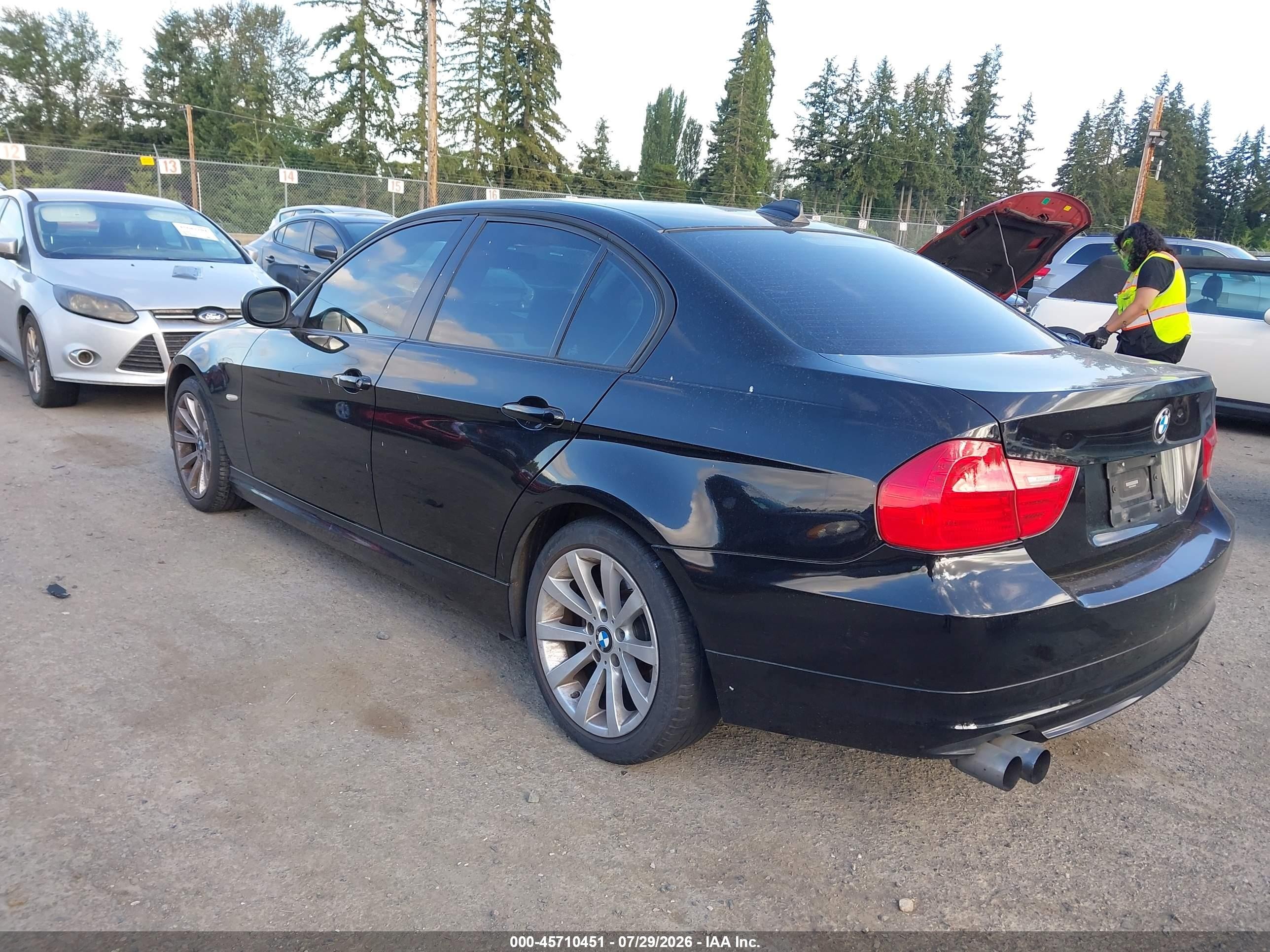 2011 Bmw 328i   Black vin: WBAPH7C51BE852626