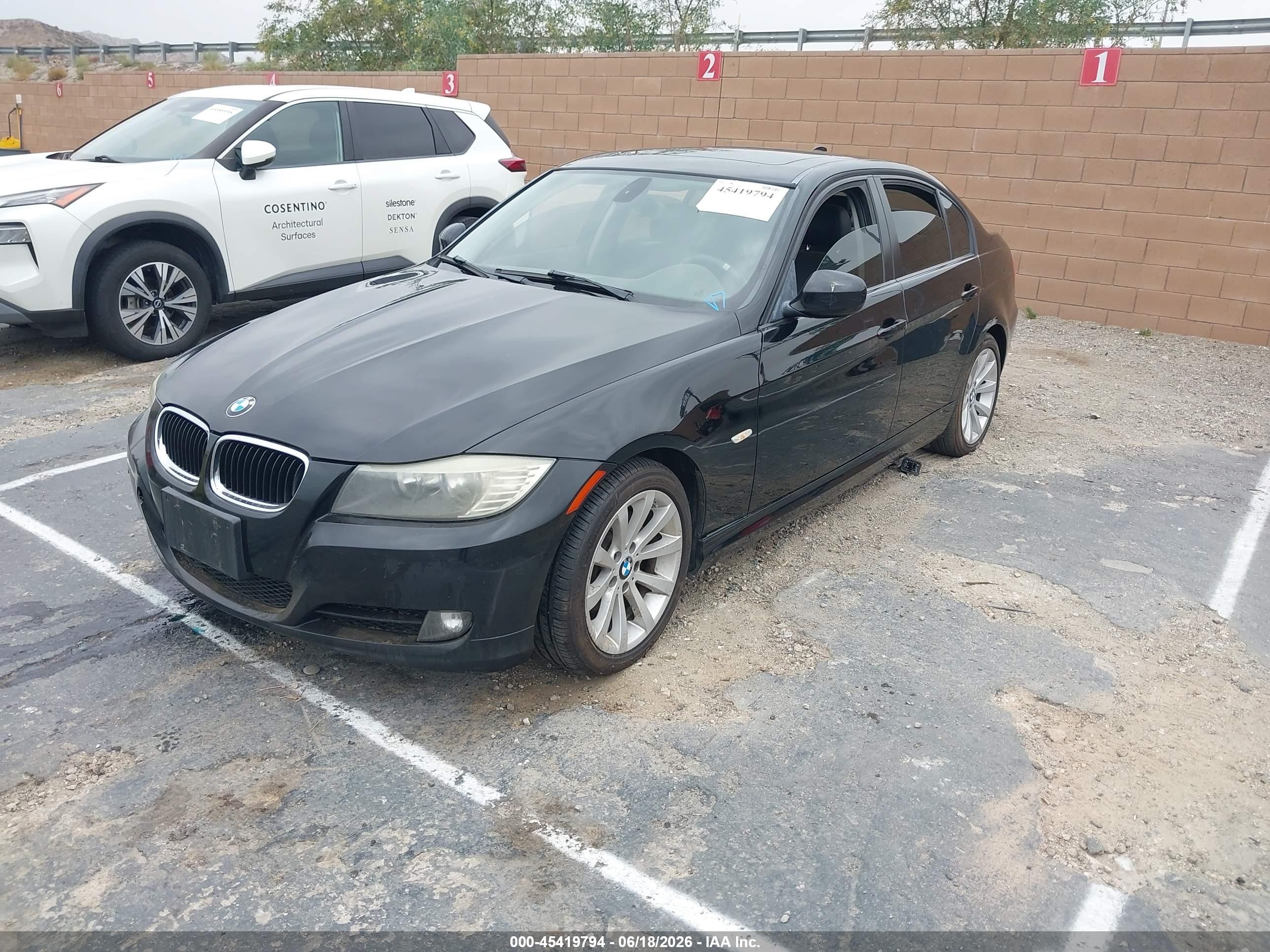 2011 Bmw 328i   Black vin: WBAPH7C52BA801921