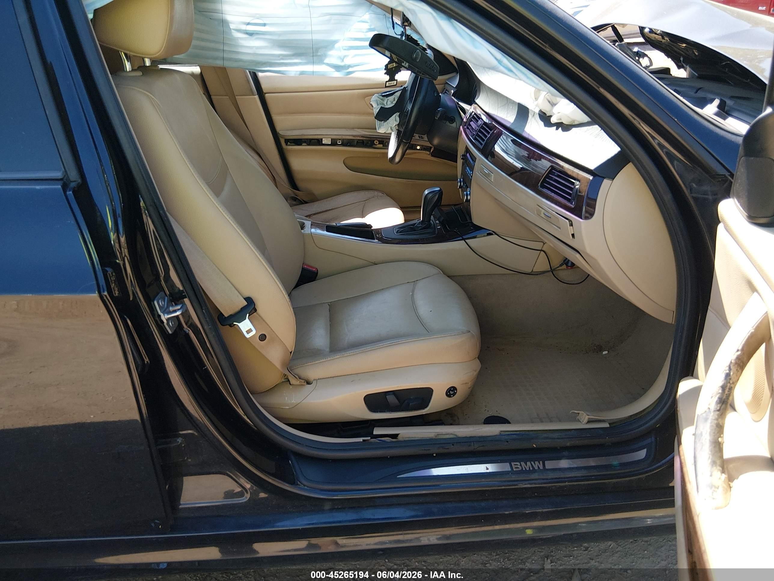 2011 Bmw 328i Black vin: WBAPH7C52BA802194