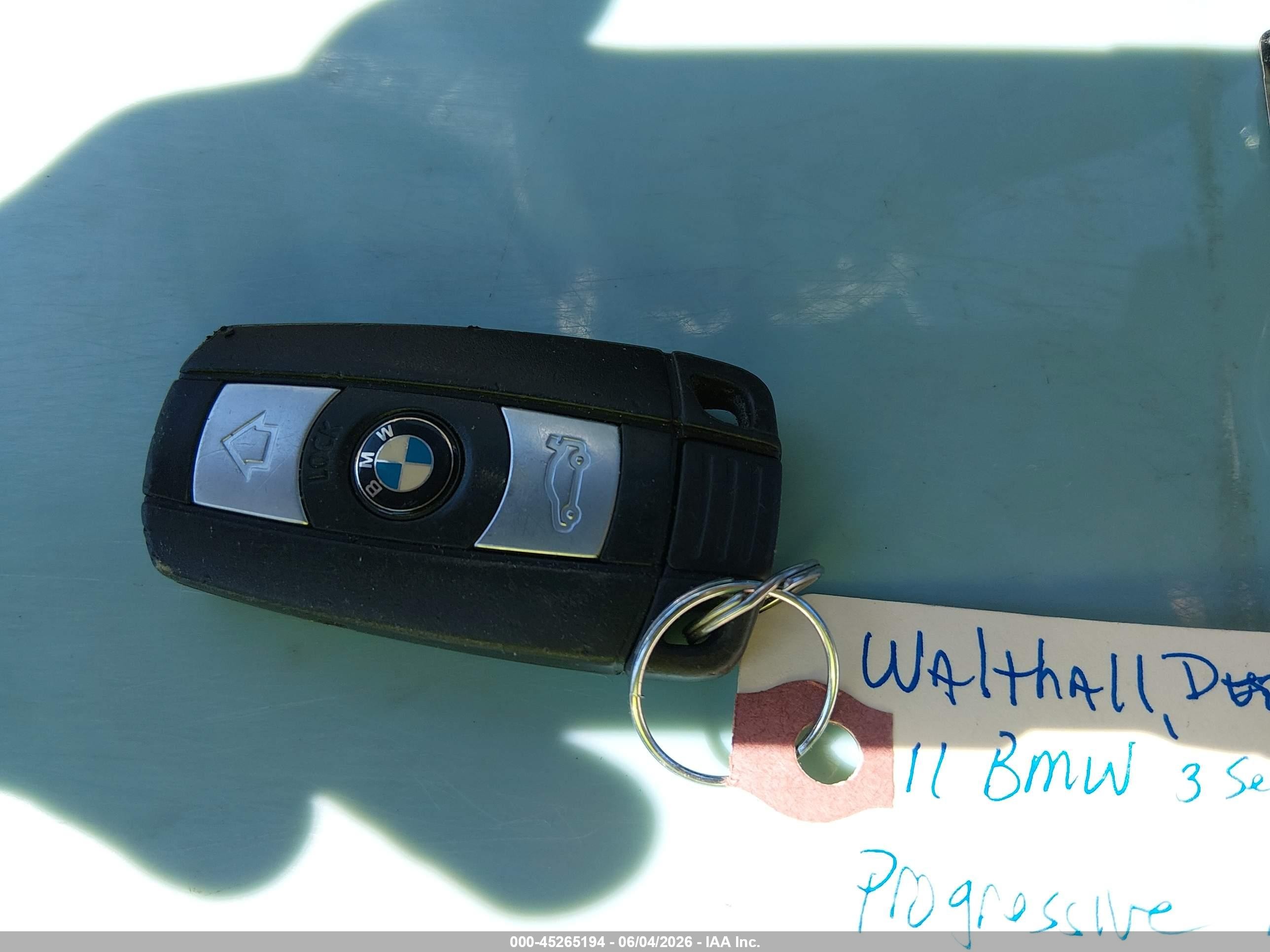 2011 Bmw 328i Black vin: WBAPH7C52BA802194