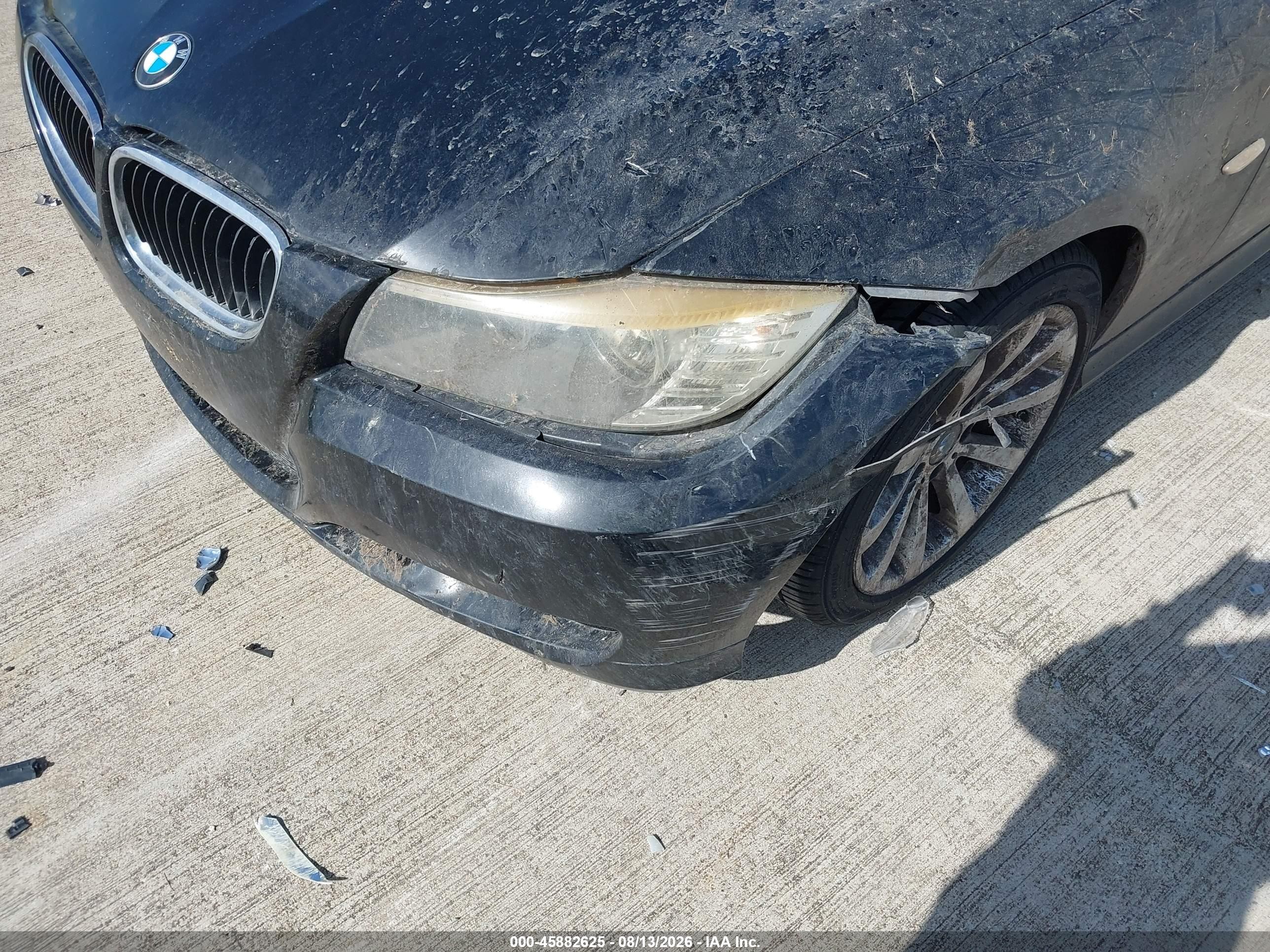 2011 Bmw 328i   Black vin: WBAPH7C52BE675004