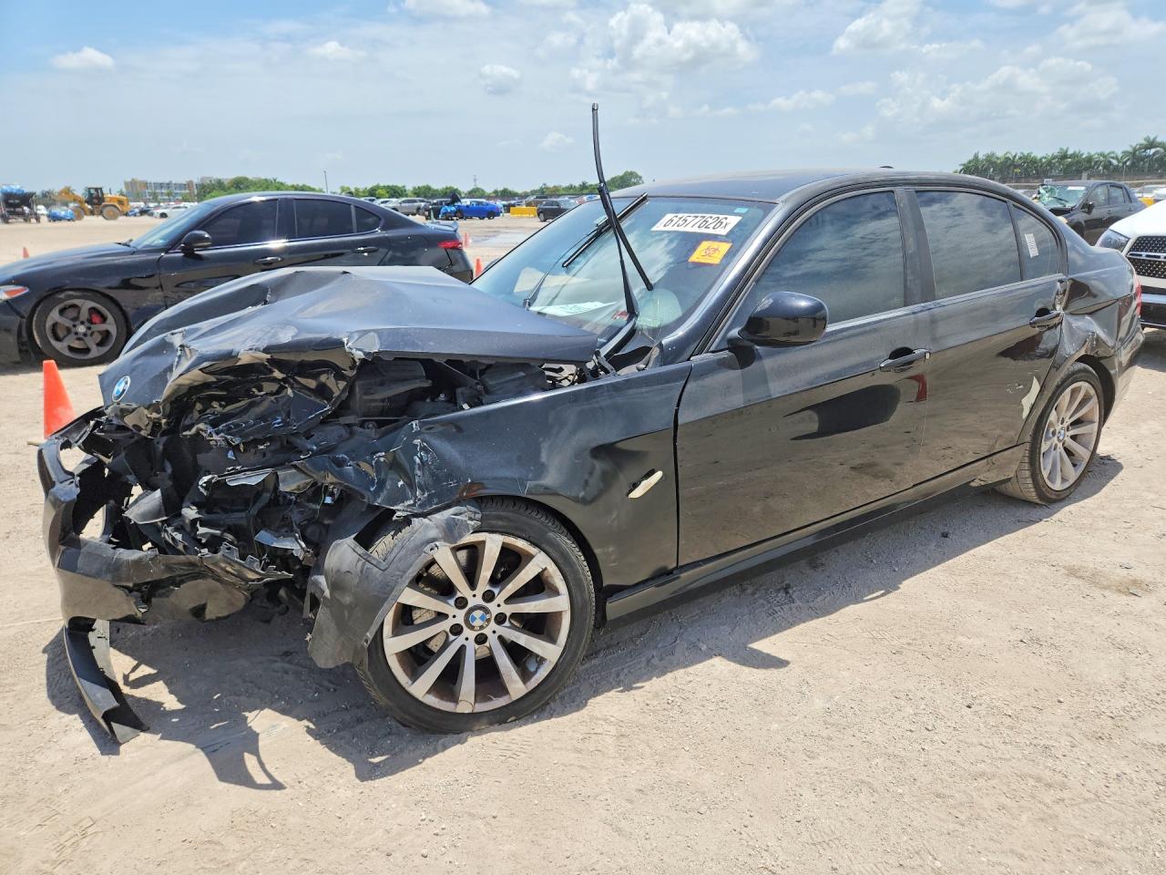 2011 Bmw 328 I Black vin: WBAPH7C52BE675052