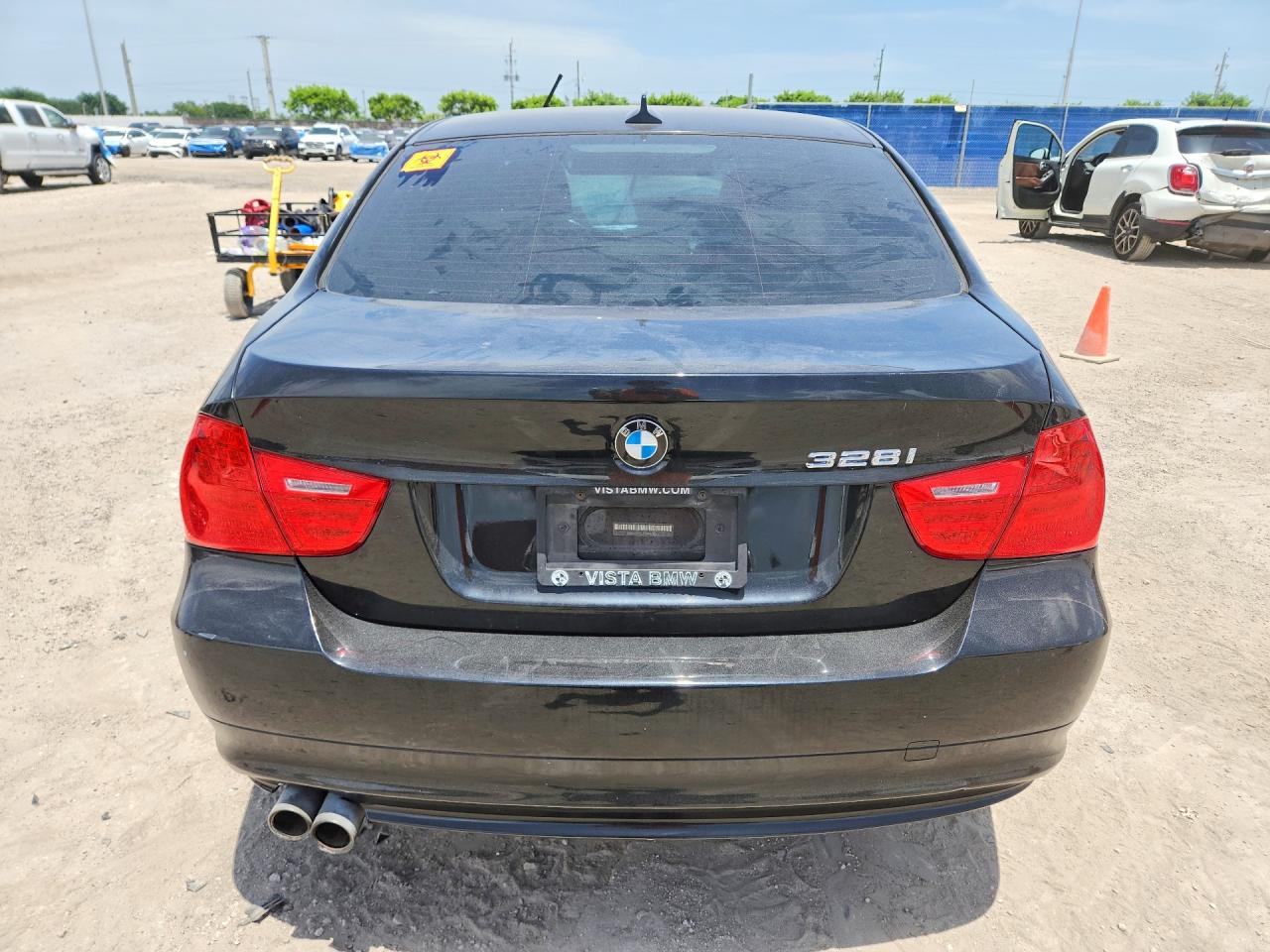 2011 Bmw 328 I Black vin: WBAPH7C52BE675052