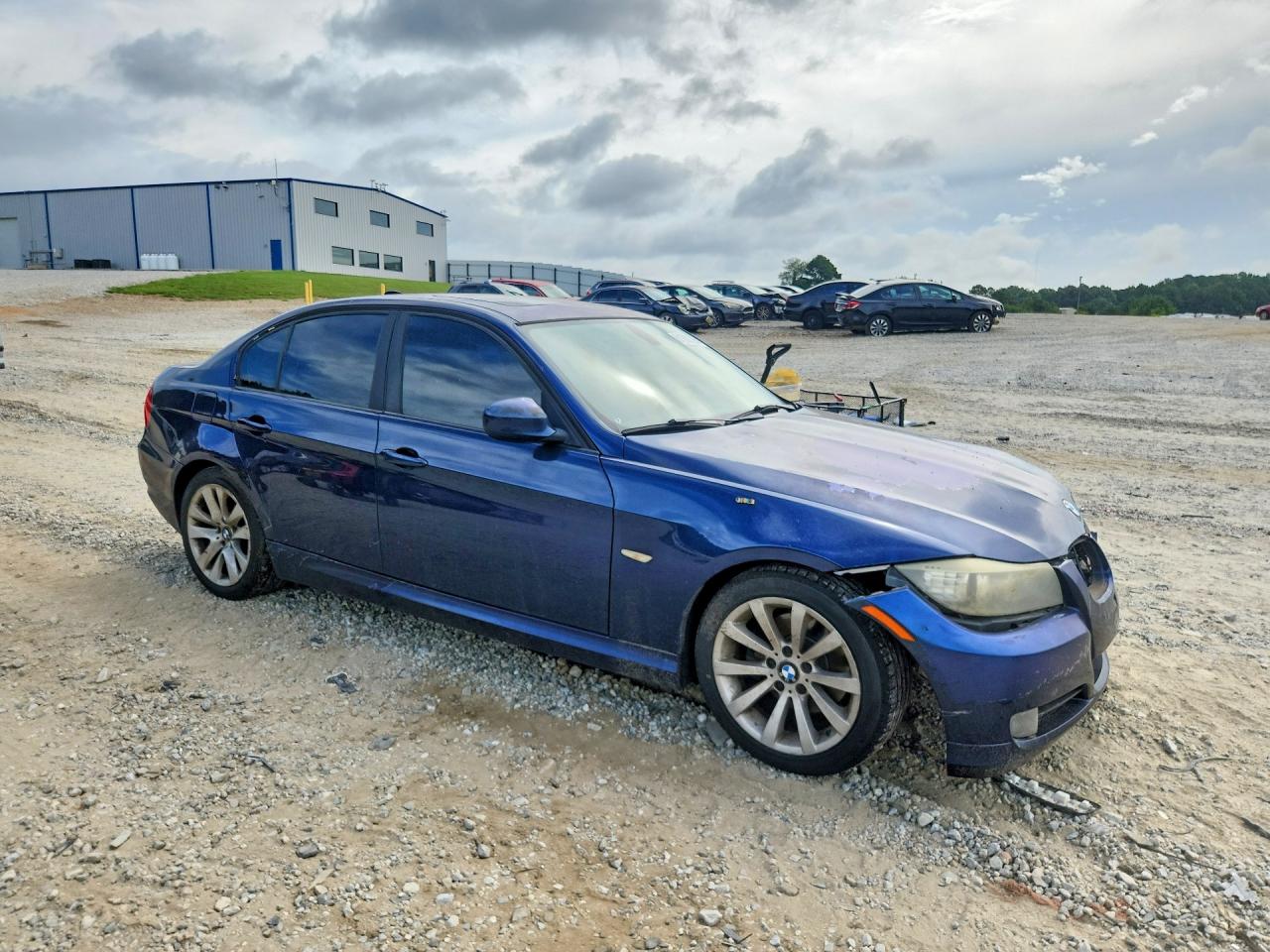 2011 Bmw 328 I Blue vin: WBAPH7C52BE681188