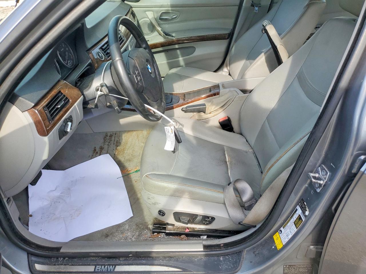 2010 Bmw 328 I Gray vin: WBAPH7C53AA176363