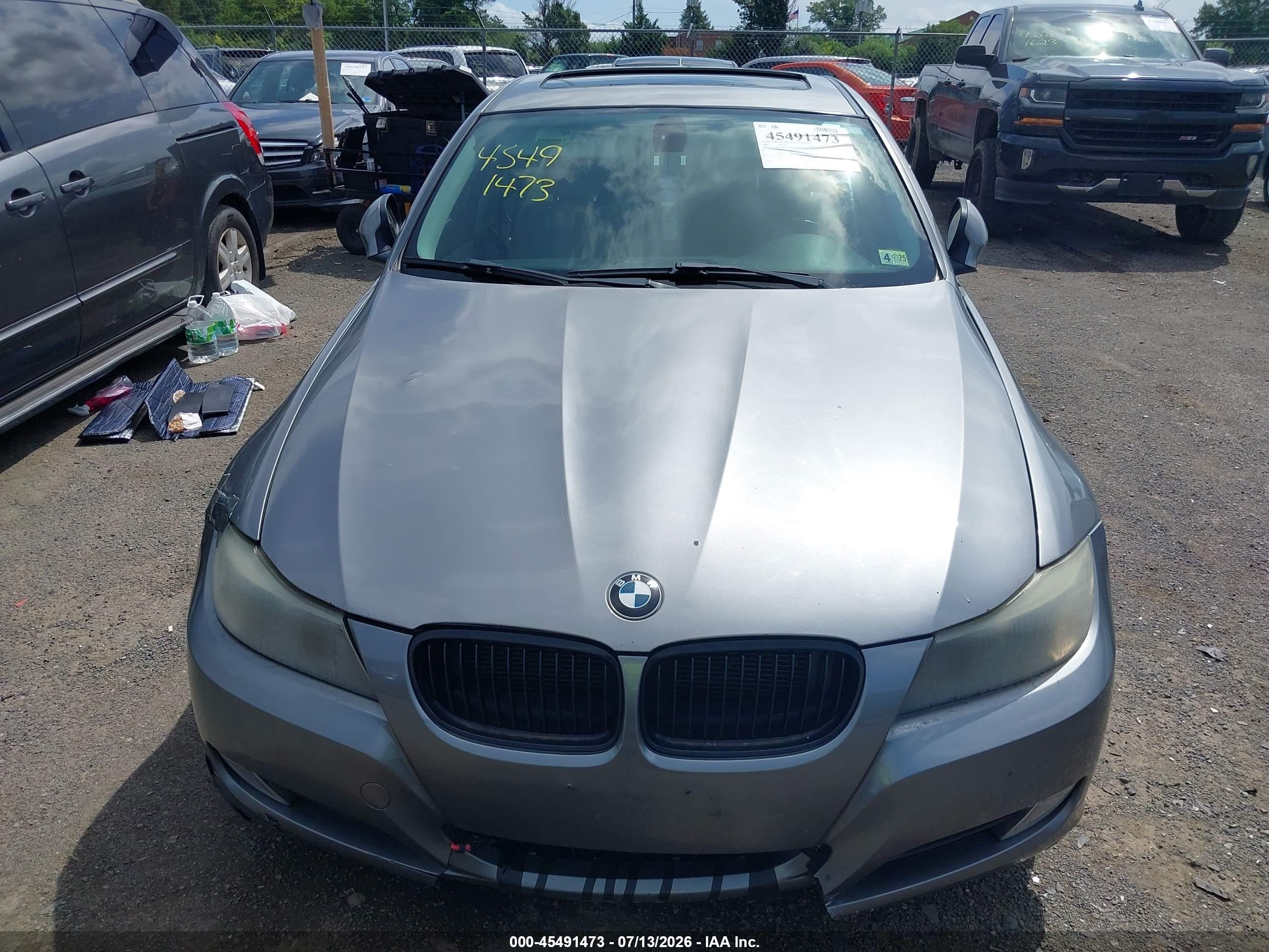 2011 Bmw 328i   Gray vin: WBAPH7C53BE460327