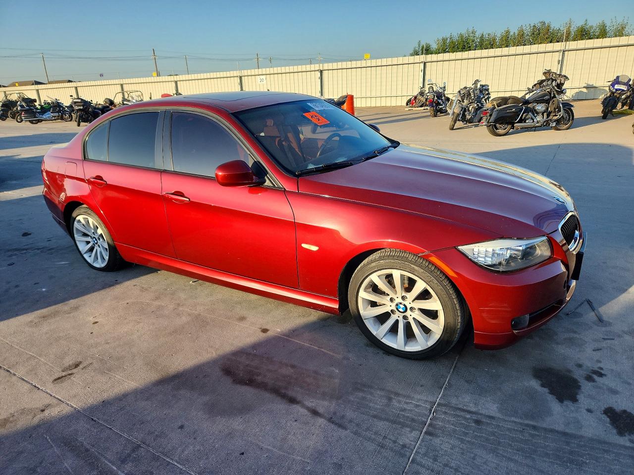 2011 Bmw 328 I Red vin: WBAPH7C53BE674265
