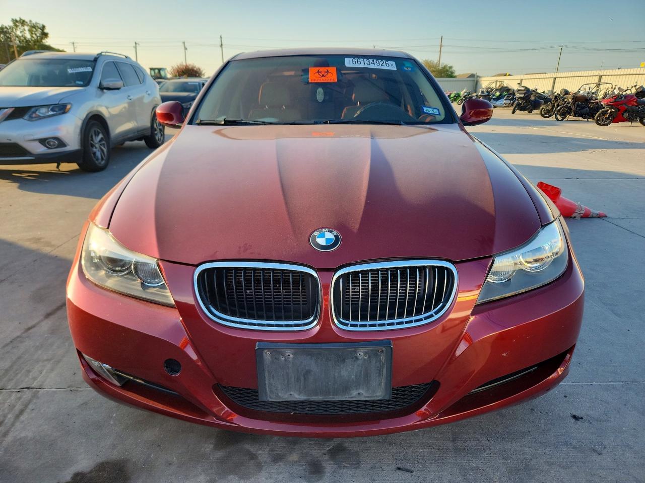 2011 Bmw 328 I Red vin: WBAPH7C53BE674265