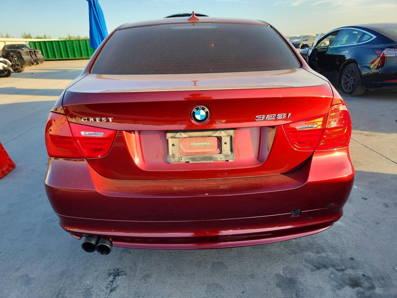 2011 Bmw 328 I Red vin: WBAPH7C53BE674265