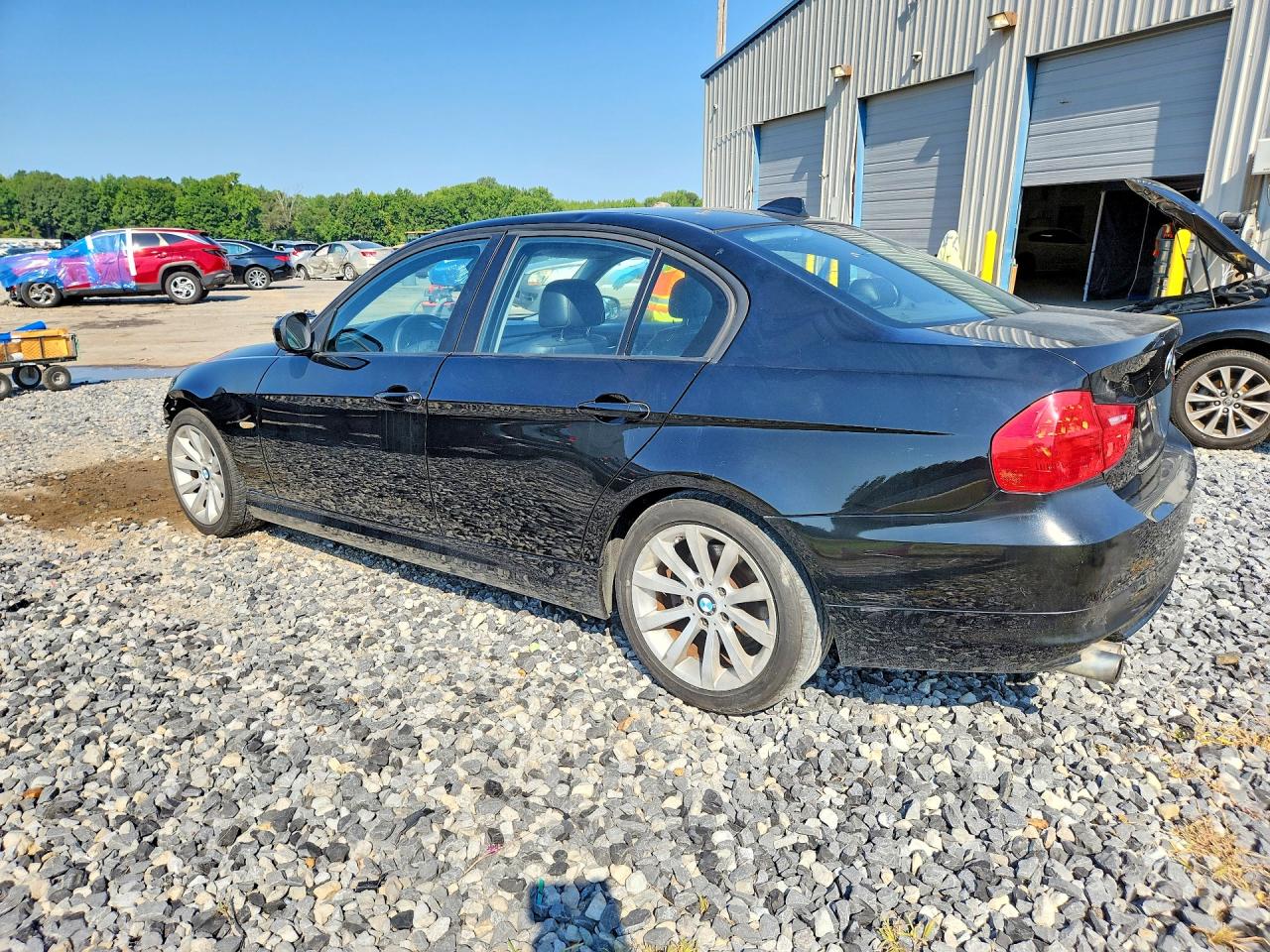 2011 Bmw 328 I Black vin: WBAPH7C53BE683189