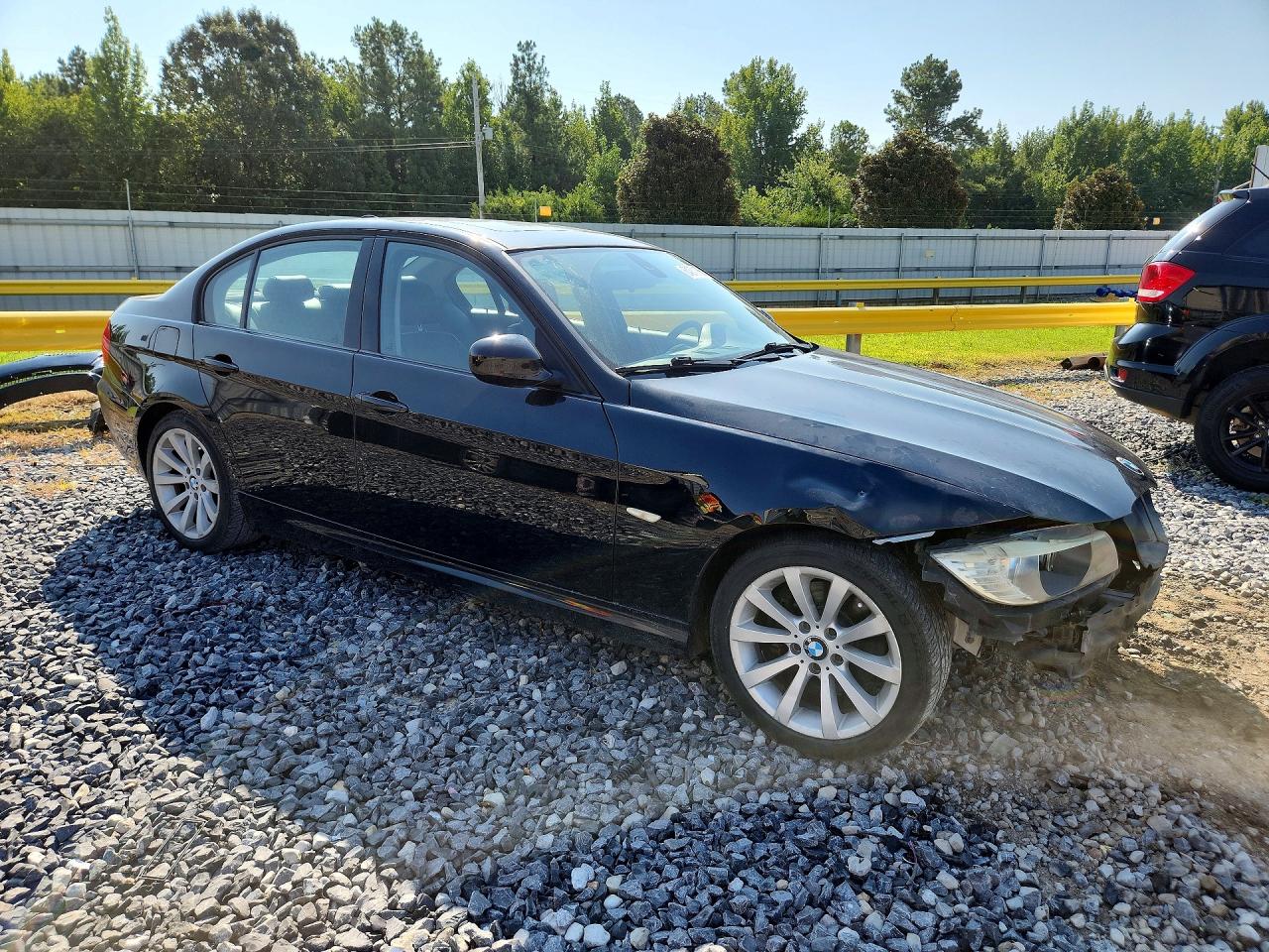 2011 Bmw 328 I Black vin: WBAPH7C53BE683189
