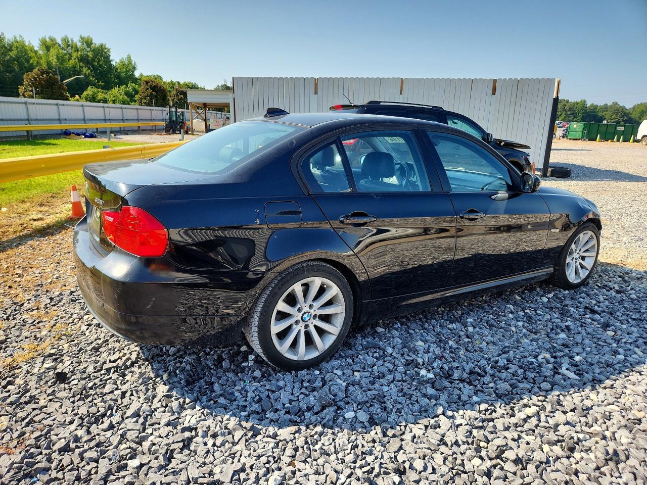 2011 Bmw 328 I Black vin: WBAPH7C53BE683189