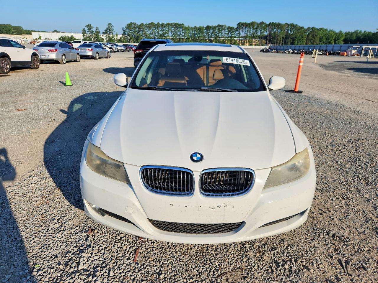2011 Bmw 328 I White vin: WBAPH7C53BE850585