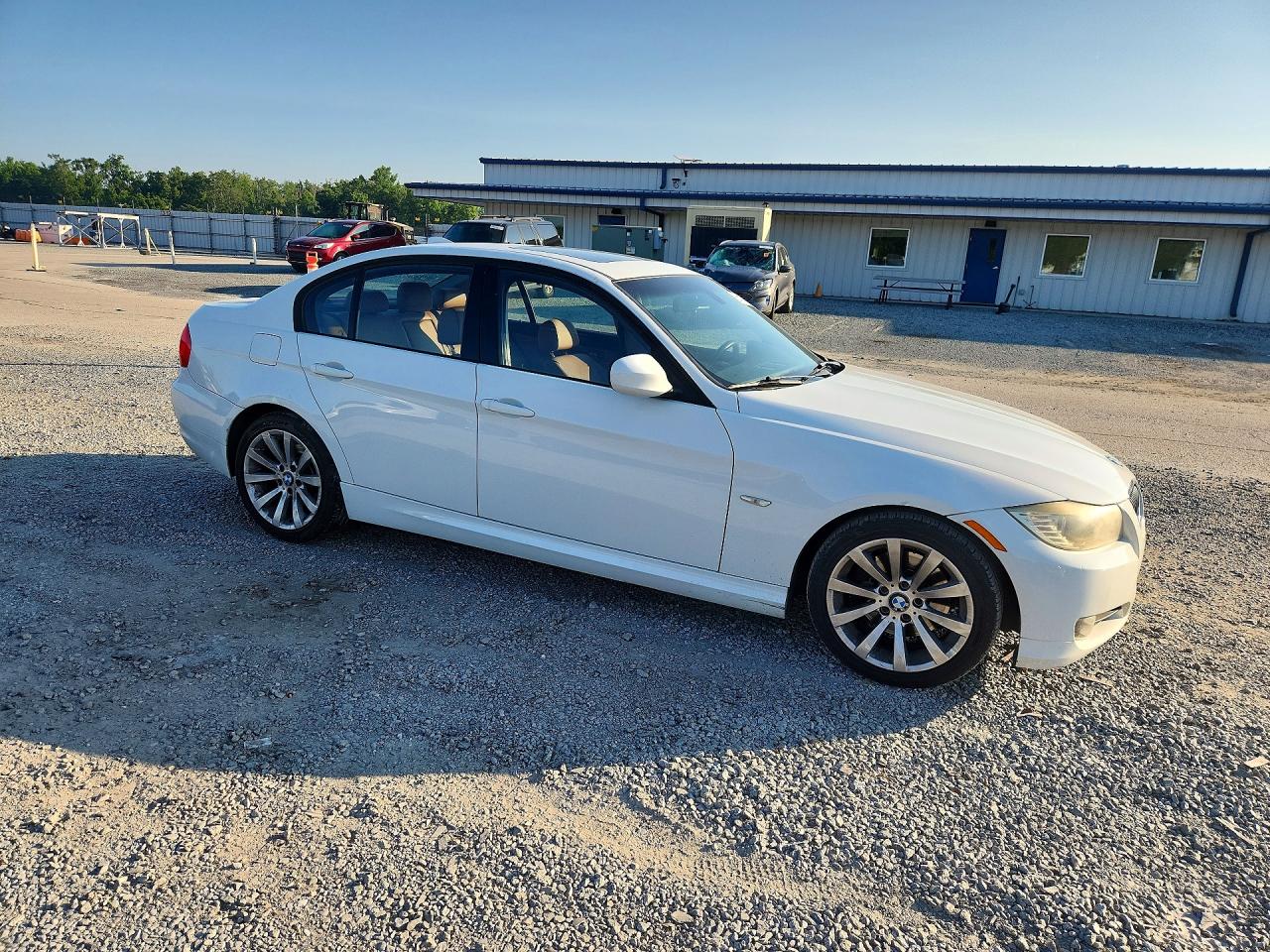 2011 Bmw 328 I White vin: WBAPH7C53BE850585
