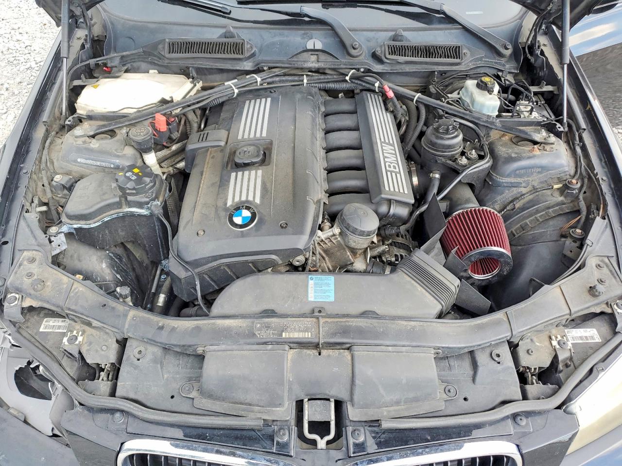 2011 Bmw 328 I Черный vin: WBAPH7C54BE126324