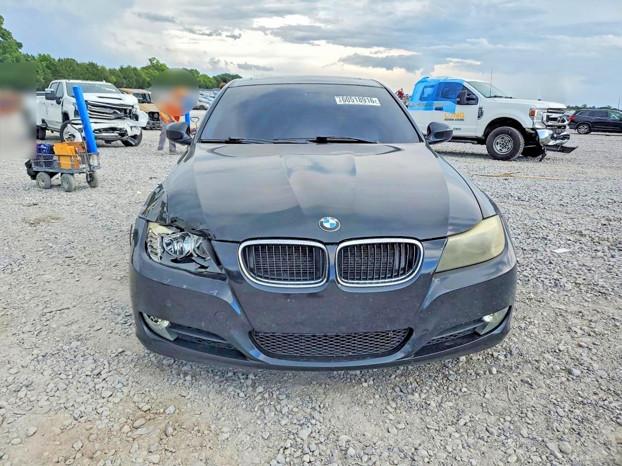 2011 Bmw 328 I Черный vin: WBAPH7C54BE126324