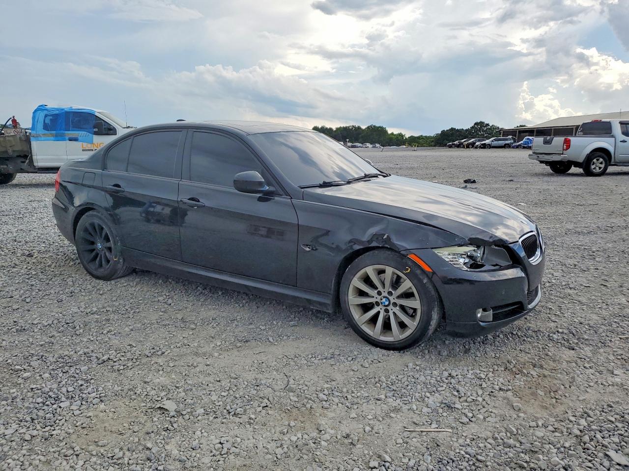 2011 Bmw 328 I Черный vin: WBAPH7C54BE126324
