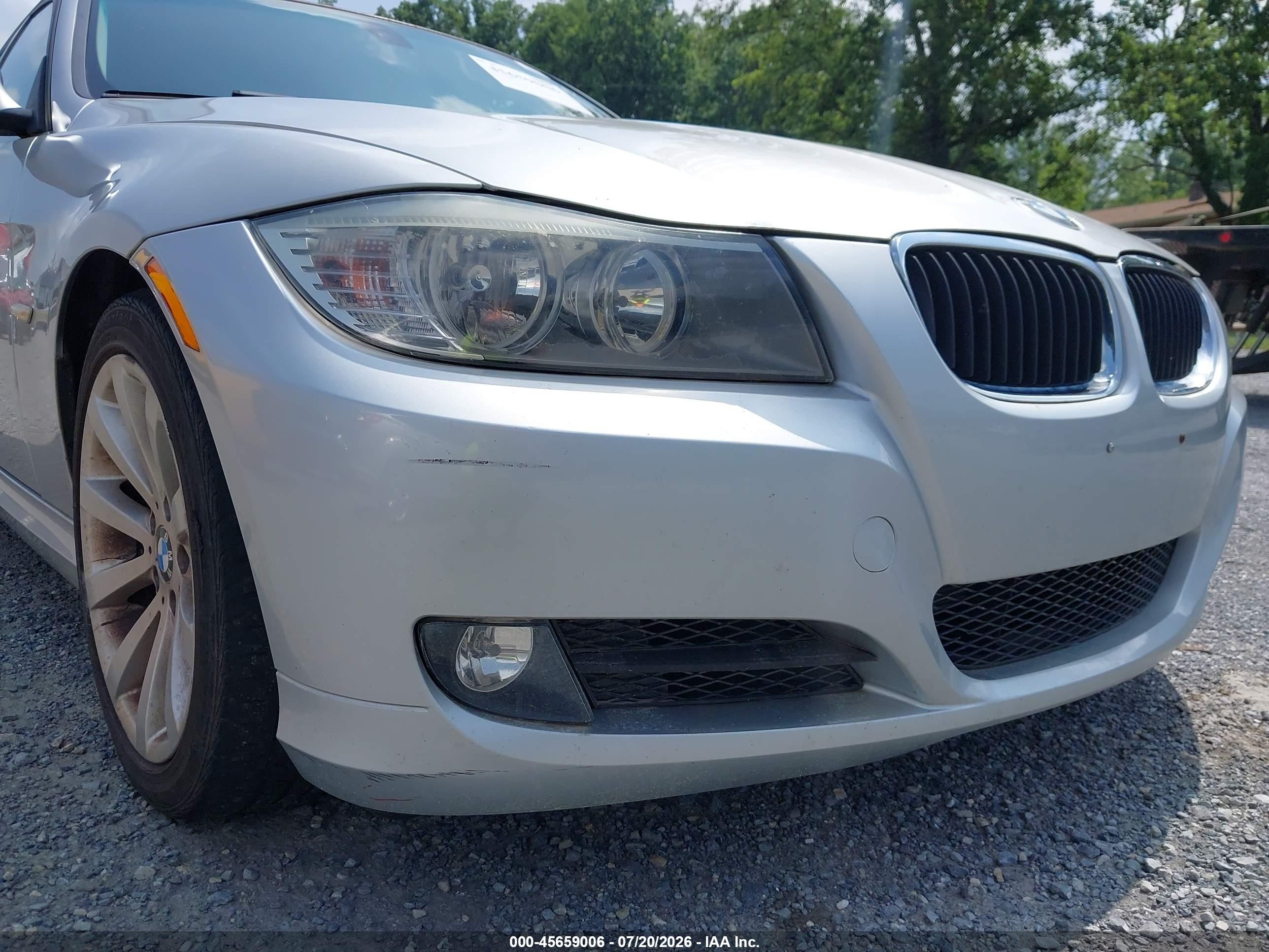 2011 Bmw 328i   Silver vin: WBAPH7C54BE460790