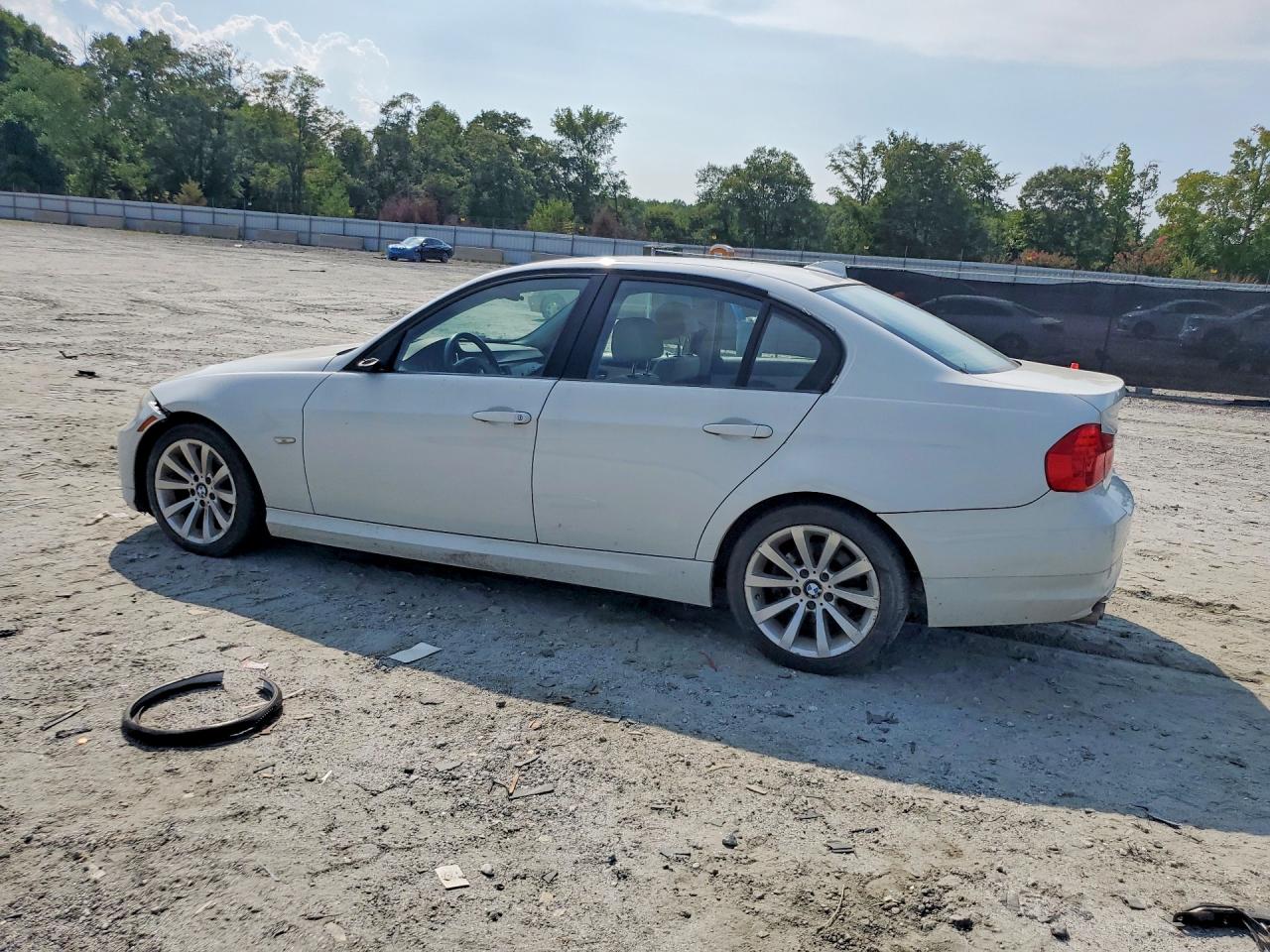 2011 Bmw 328 I White vin: WBAPH7C54BE681905