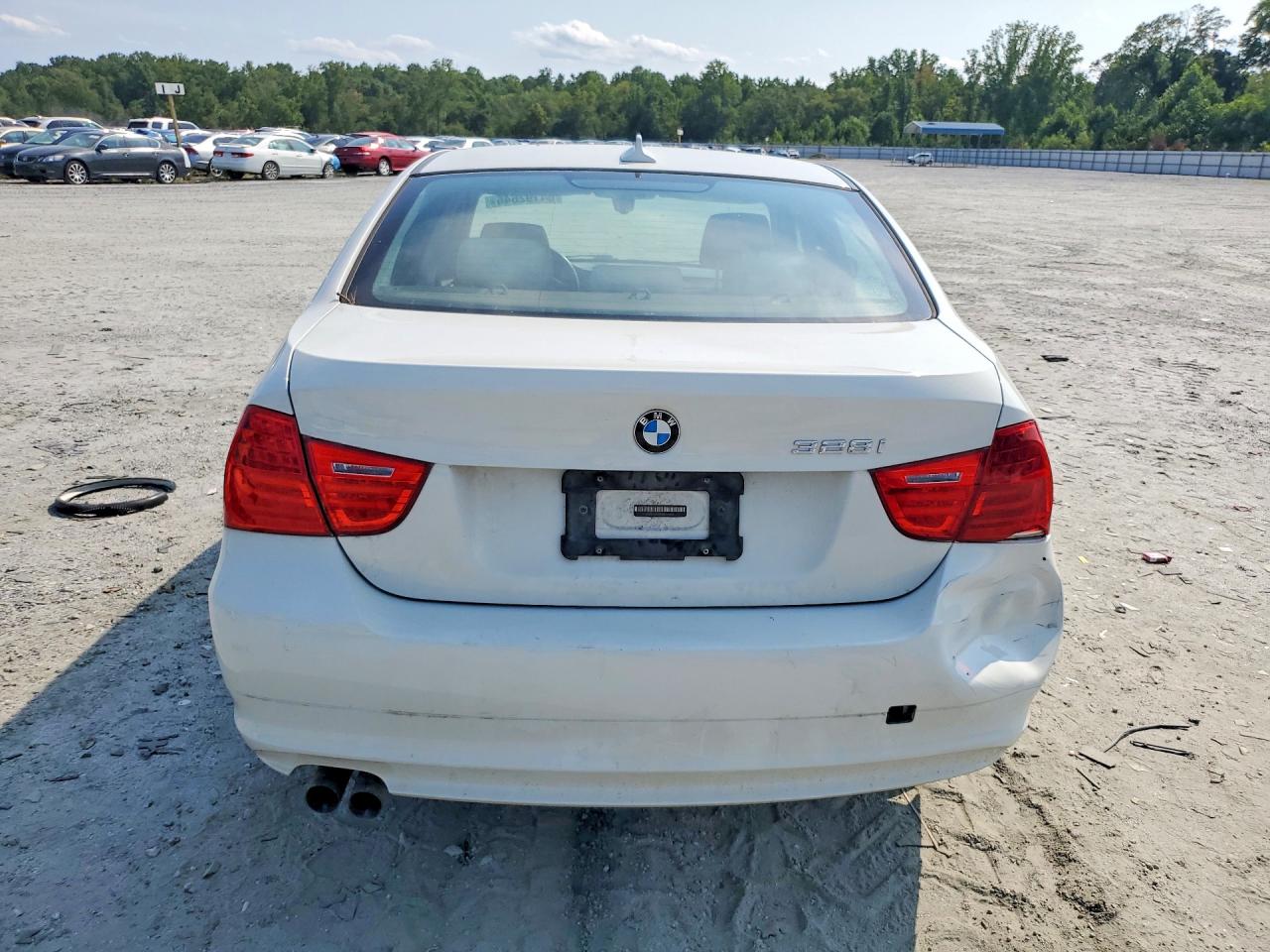 2011 Bmw 328 I White vin: WBAPH7C54BE681905