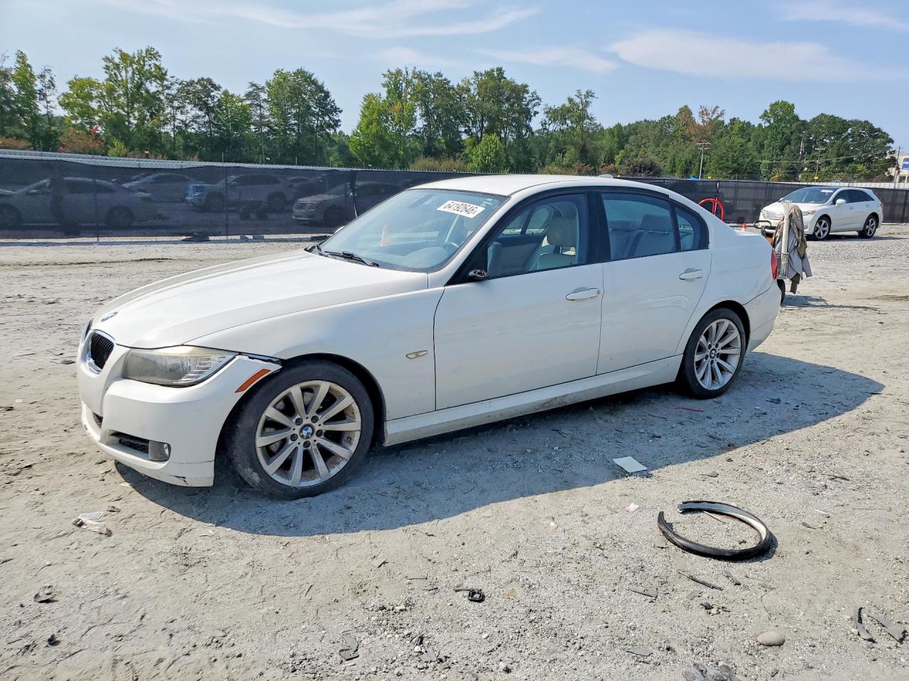 2011 Bmw 328 I White vin: WBAPH7C54BE681905