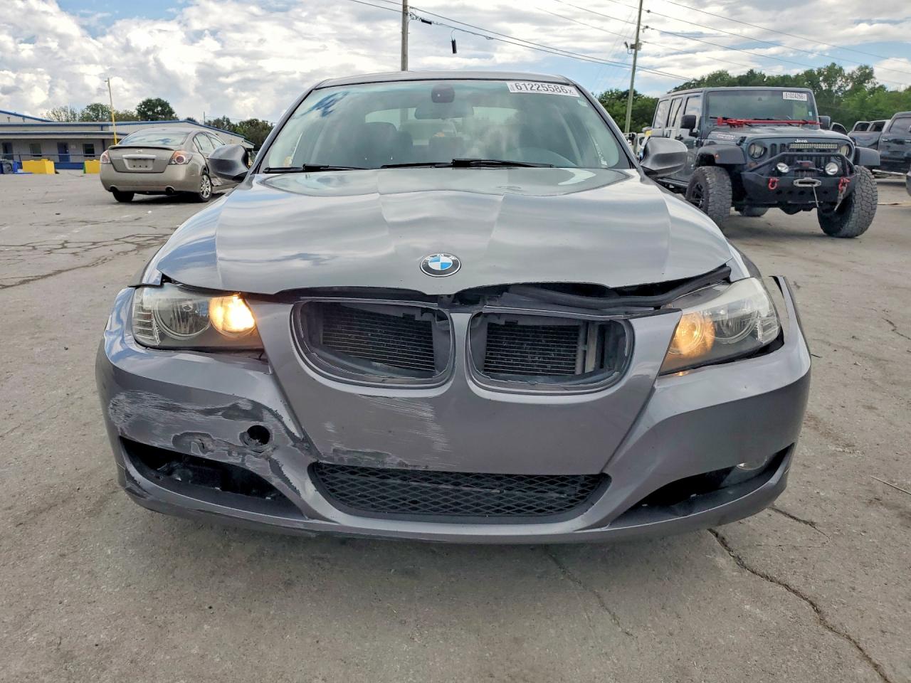 2011 Bmw 328 I Gray vin: WBAPH7C56BE461469
