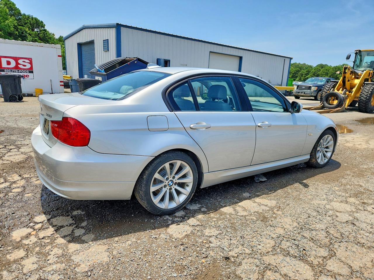 2011 Bmw 328 I Silver vin: WBAPH7C56BE682473