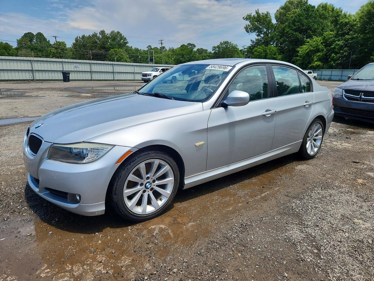 2011 Bmw 328 I Silver vin: WBAPH7C56BE682473