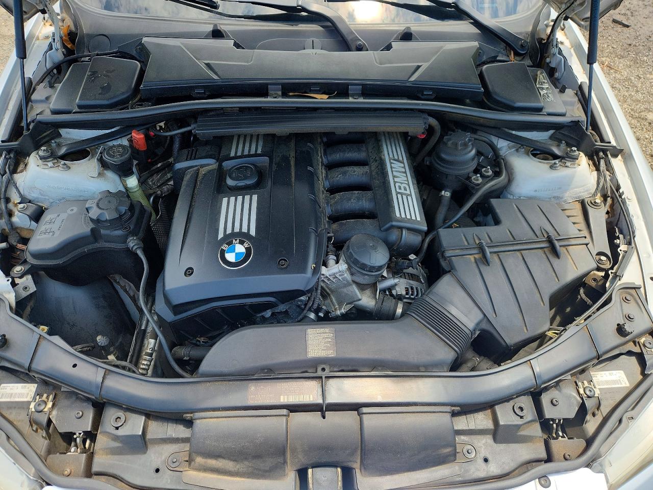 2011 Bmw 328 I Silver vin: WBAPH7C56BE682473