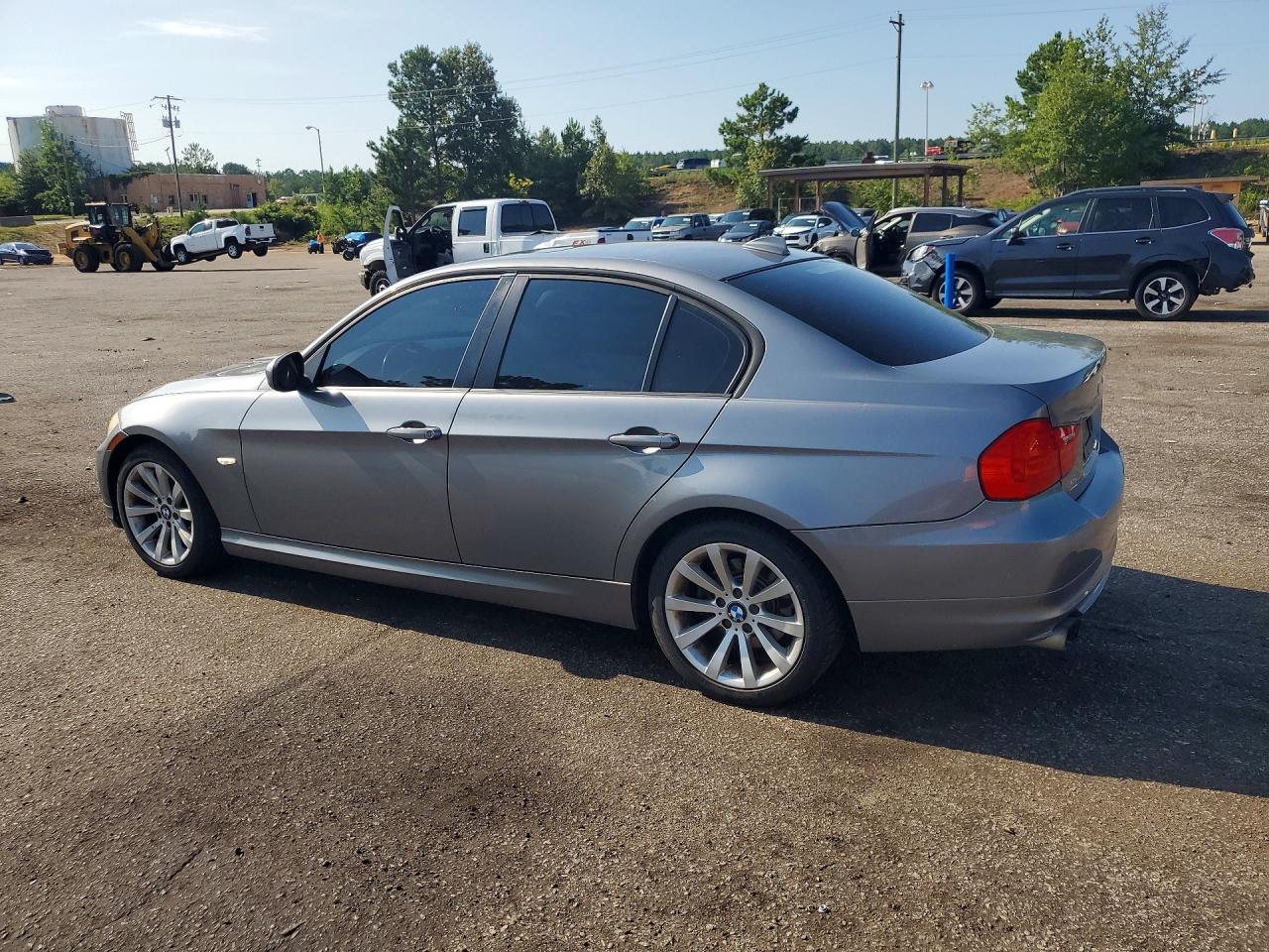 2011 Bmw 328 I Gray vin: WBAPH7C56BE723572