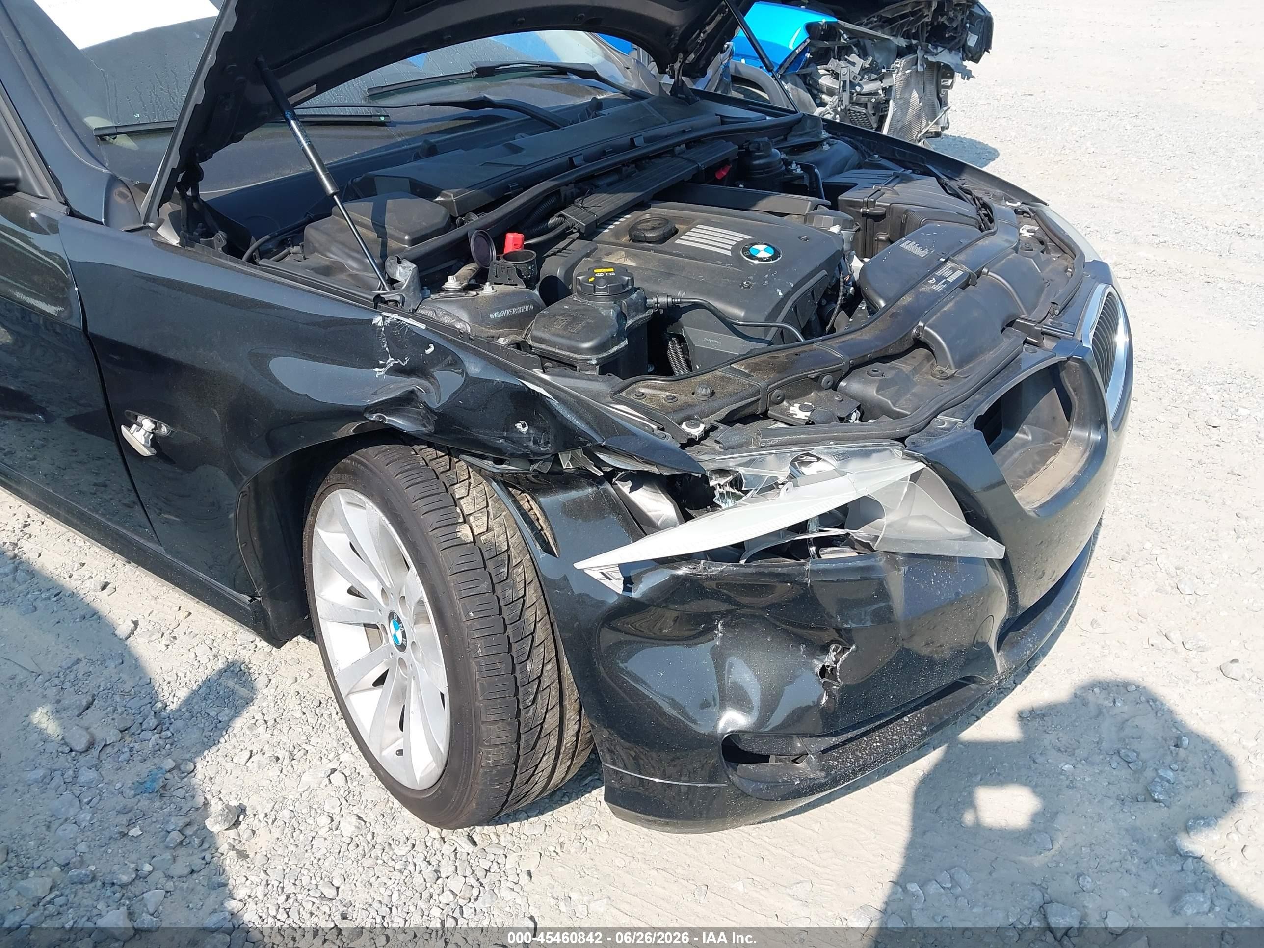 2011 Bmw 328i   Black vin: WBAPH7C57BA802501