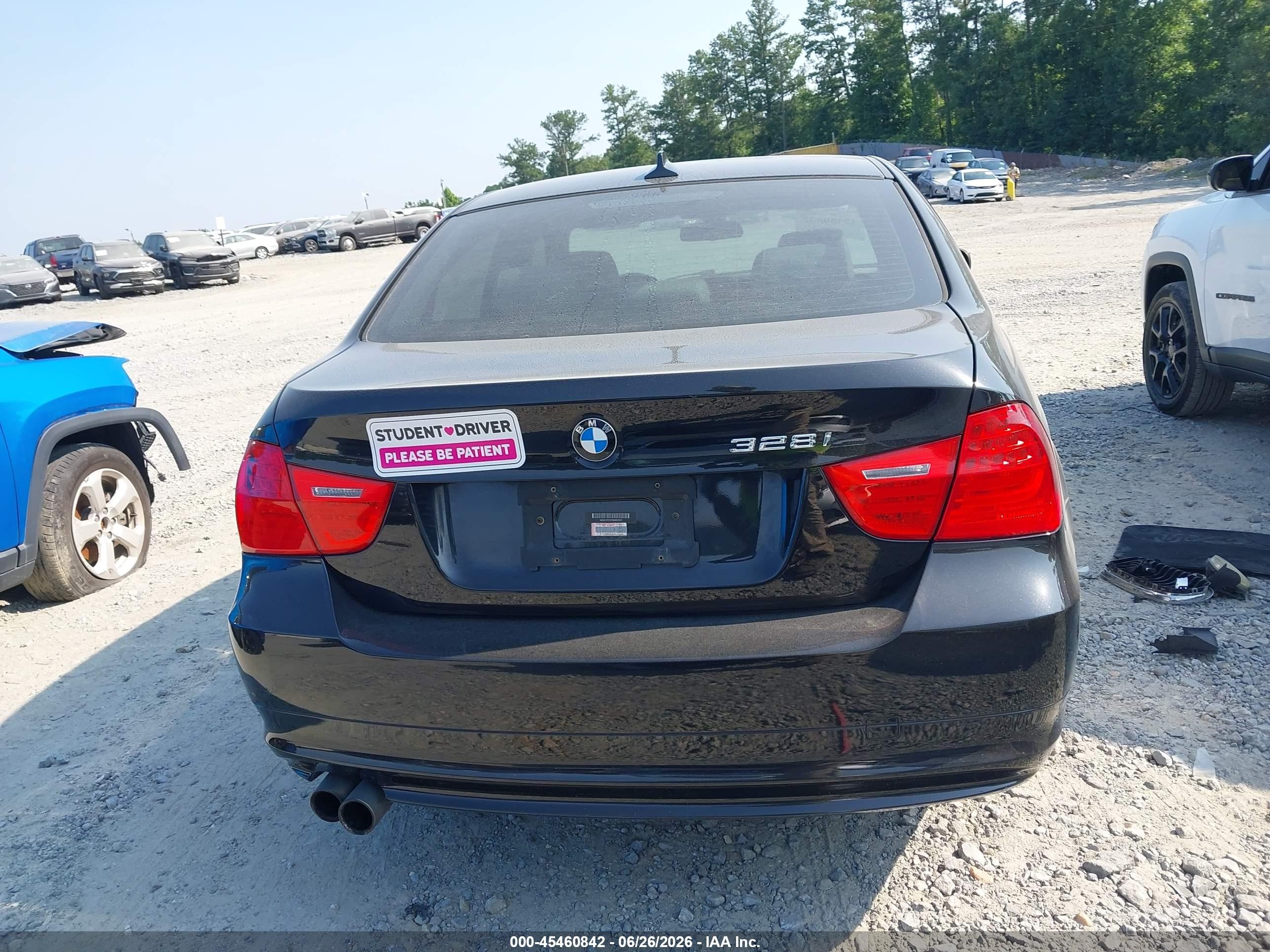 2011 Bmw 328i   Black vin: WBAPH7C57BA802501