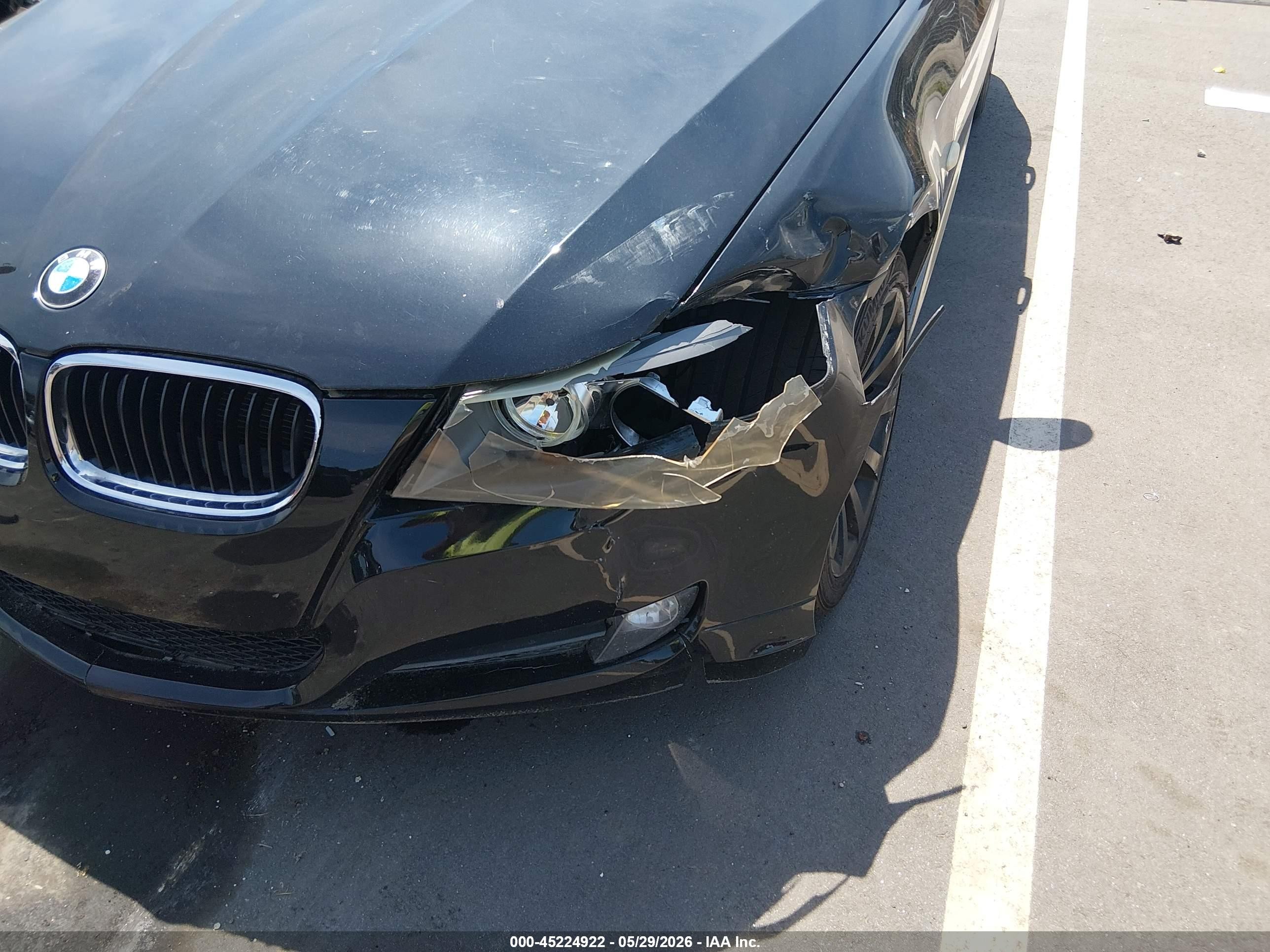 2011 Bmw 328i   Black vin: WBAPH7C57BE131338