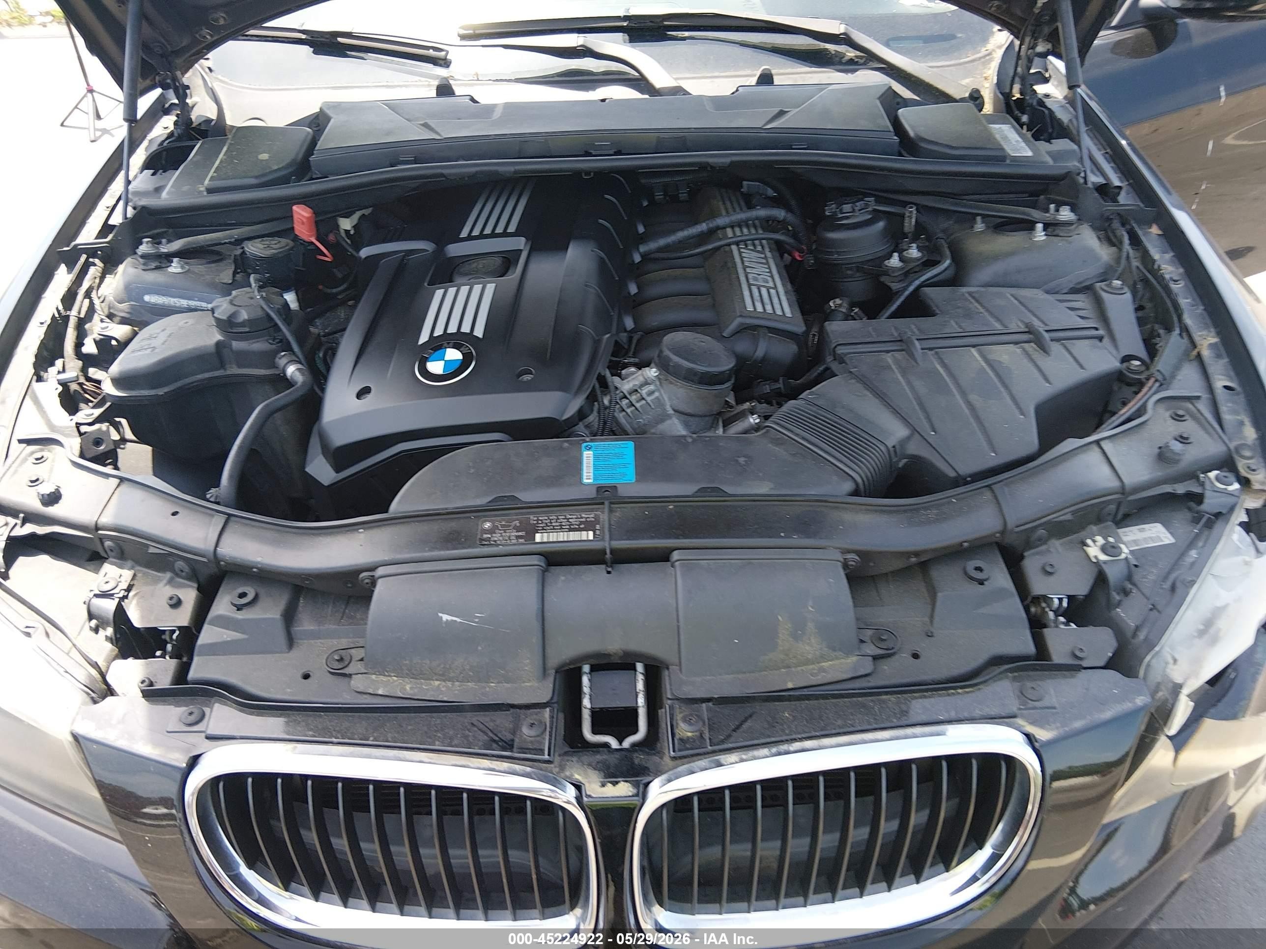 2011 Bmw 328i   Black vin: WBAPH7C57BE131338