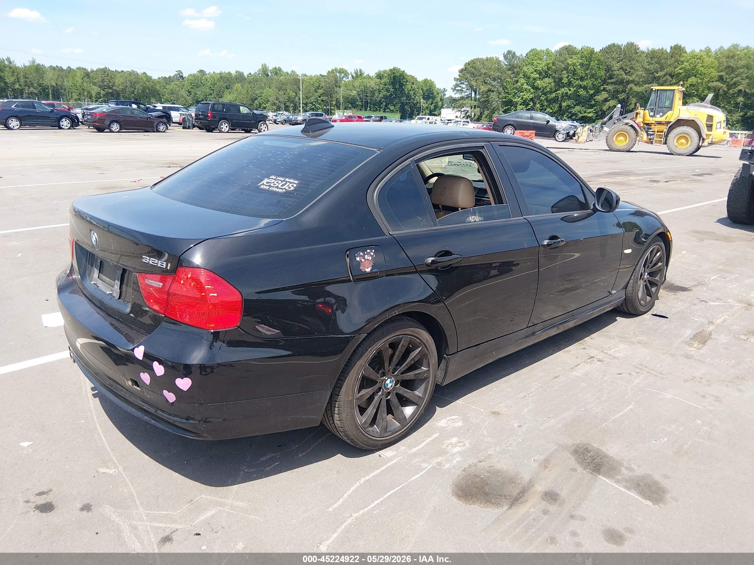 2011 Bmw 328i   Black vin: WBAPH7C57BE131338