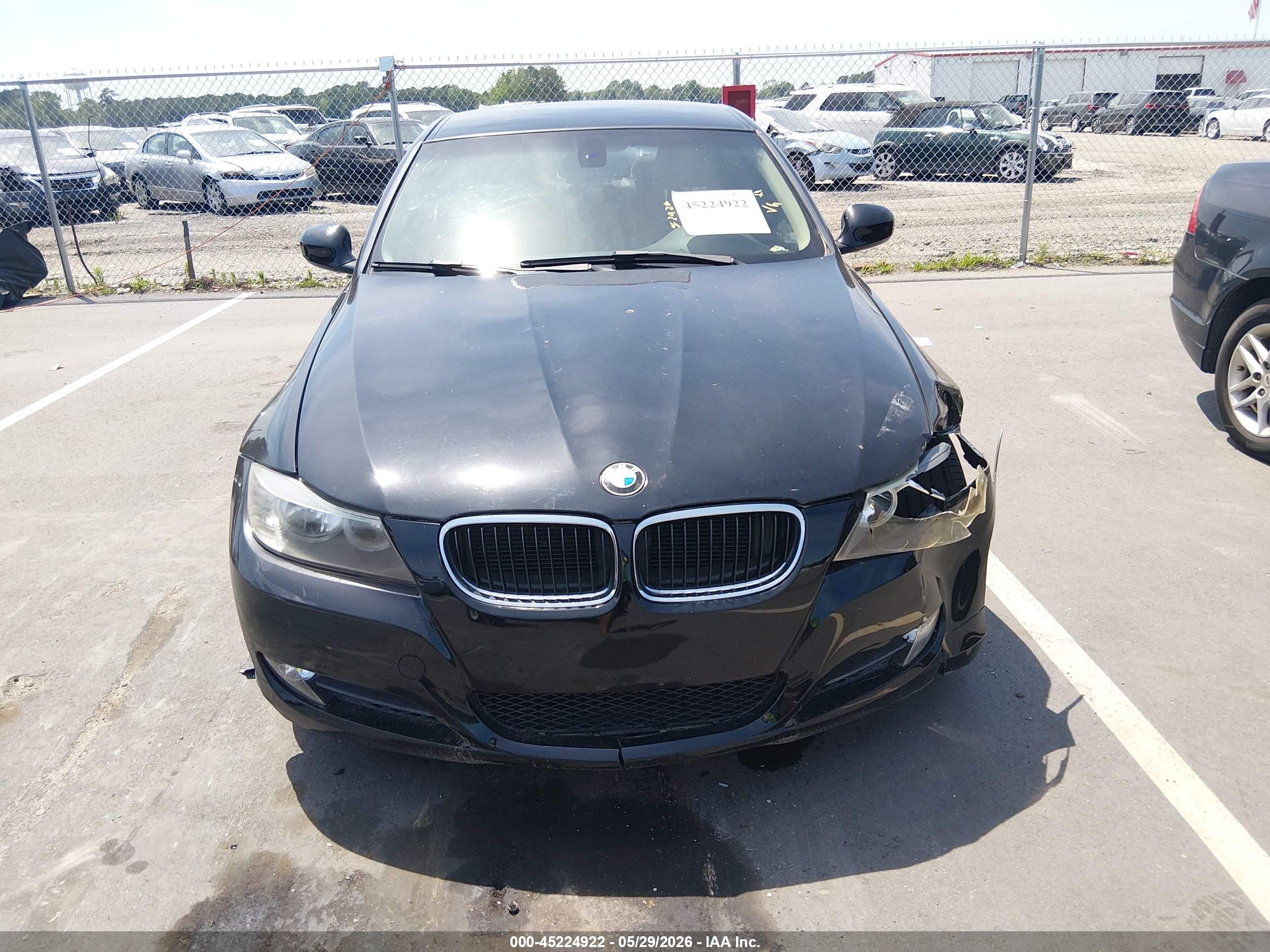2011 Bmw 328i   Black vin: WBAPH7C57BE131338