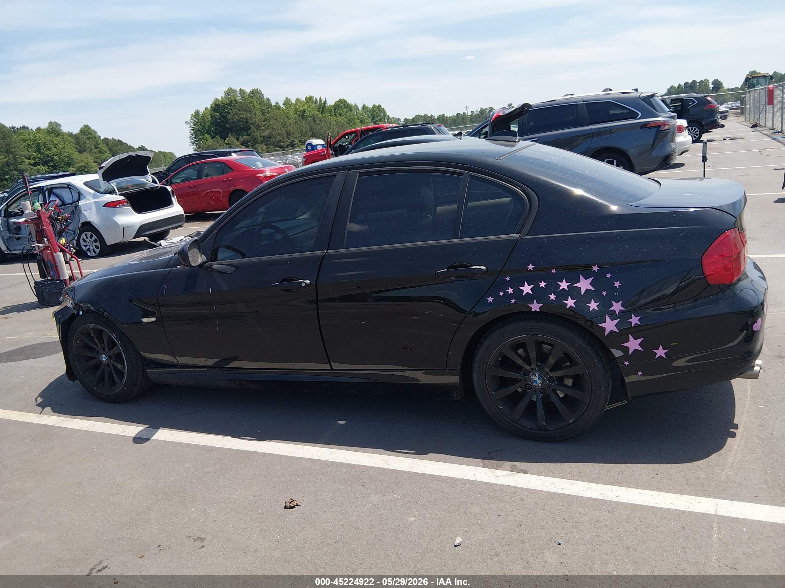 2011 Bmw 328i   Black vin: WBAPH7C57BE131338