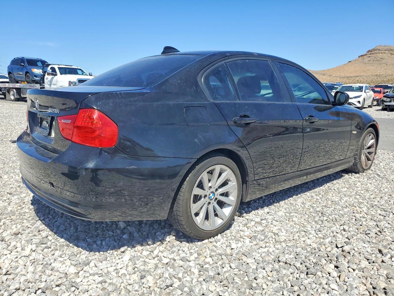 2011 Bmw 328 I Black vin: WBAPH7C57BE460699