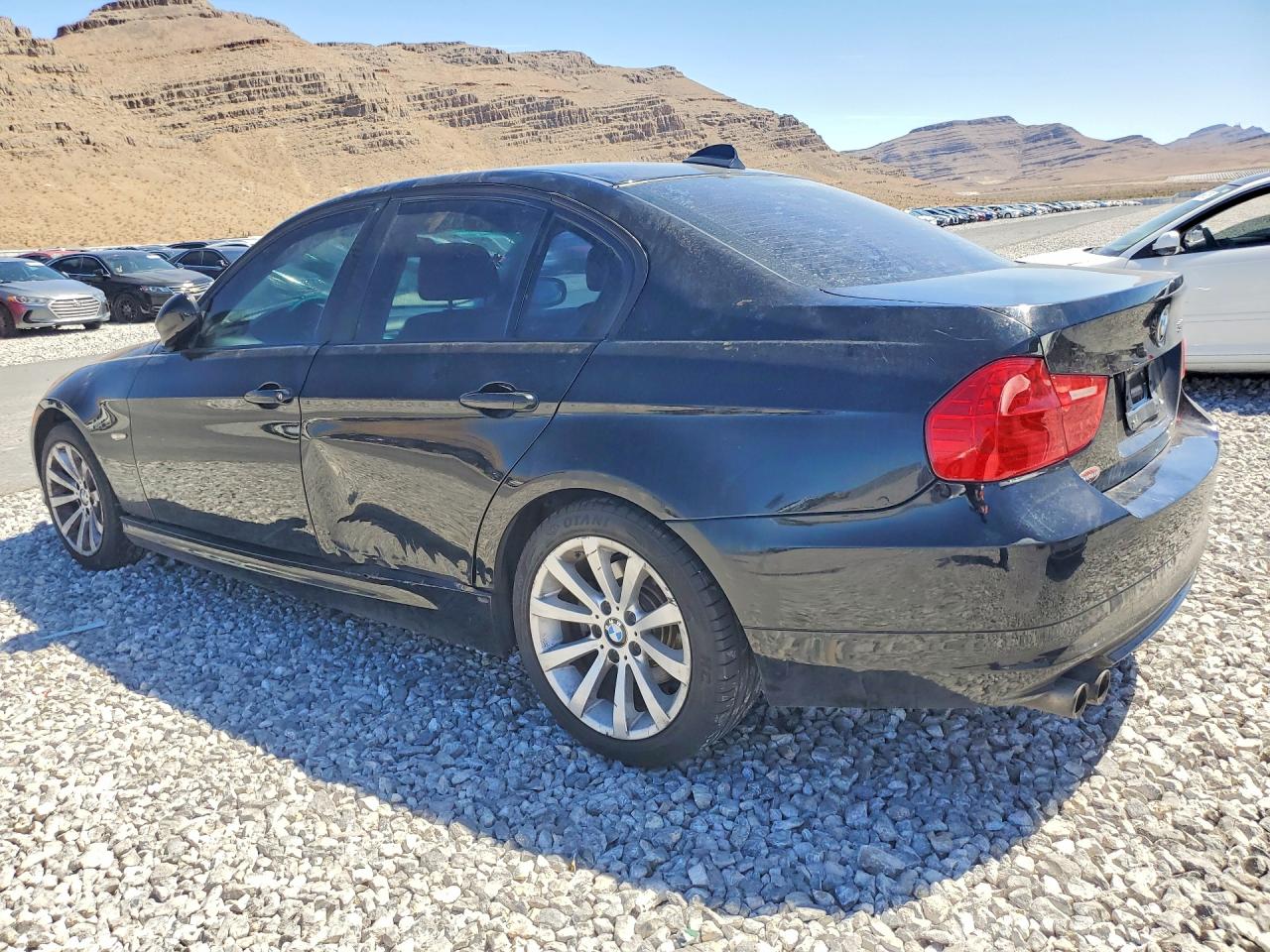 2011 Bmw 328 I Black vin: WBAPH7C57BE460699
