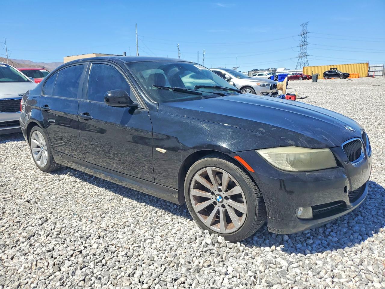 2011 Bmw 328 I Black vin: WBAPH7C57BE460699