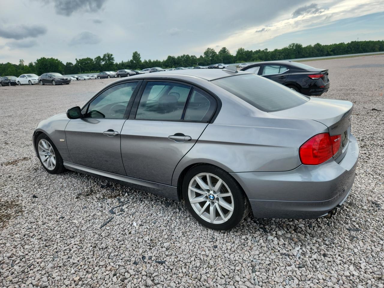 2011 Bmw 328 I Gray vin: WBAPH7C57BE681350