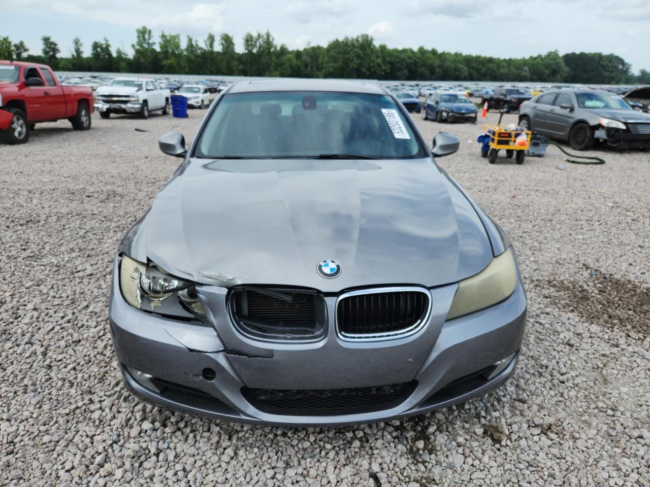 2011 Bmw 328 I Gray vin: WBAPH7C57BE681350