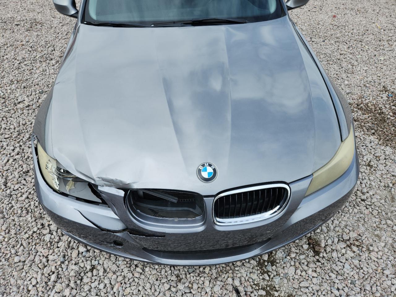 2011 Bmw 328 I Gray vin: WBAPH7C57BE681350