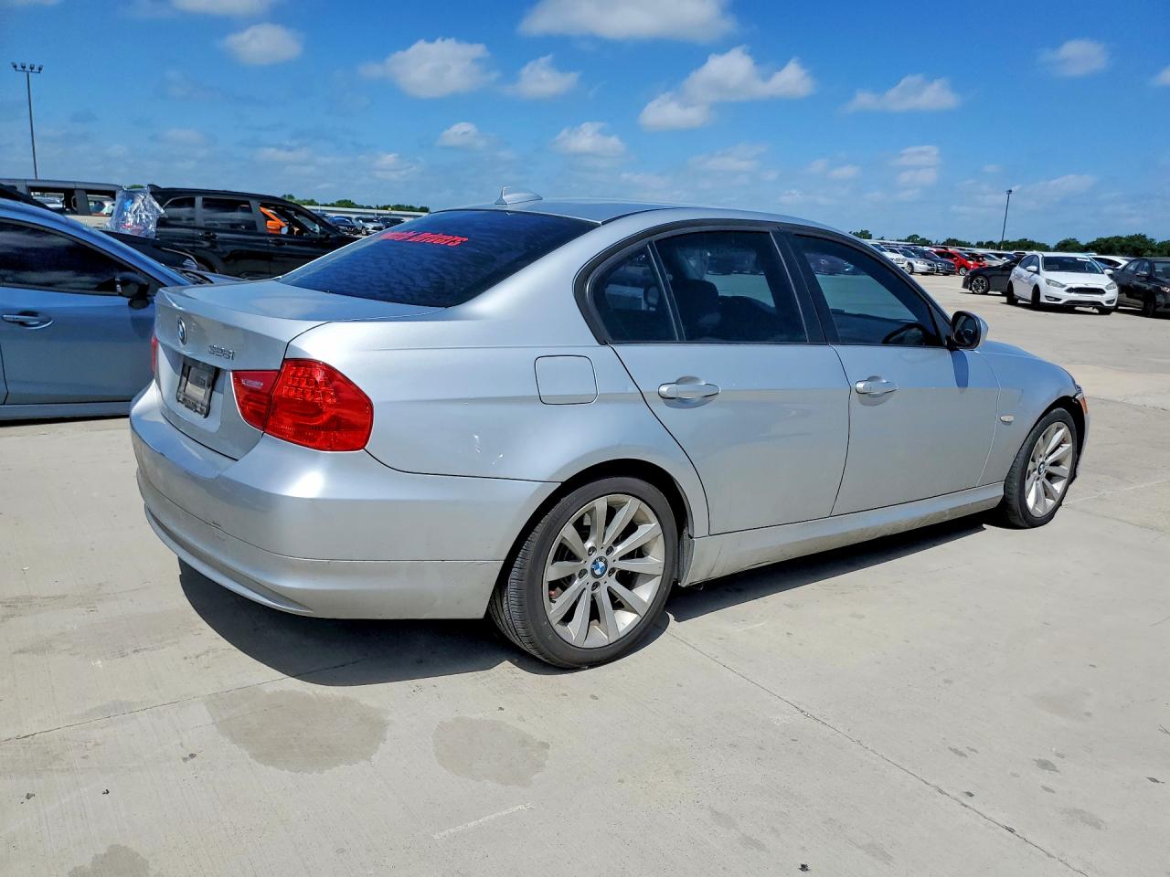 2011 Bmw 328 I Silver vin: WBAPH7C57BE723788