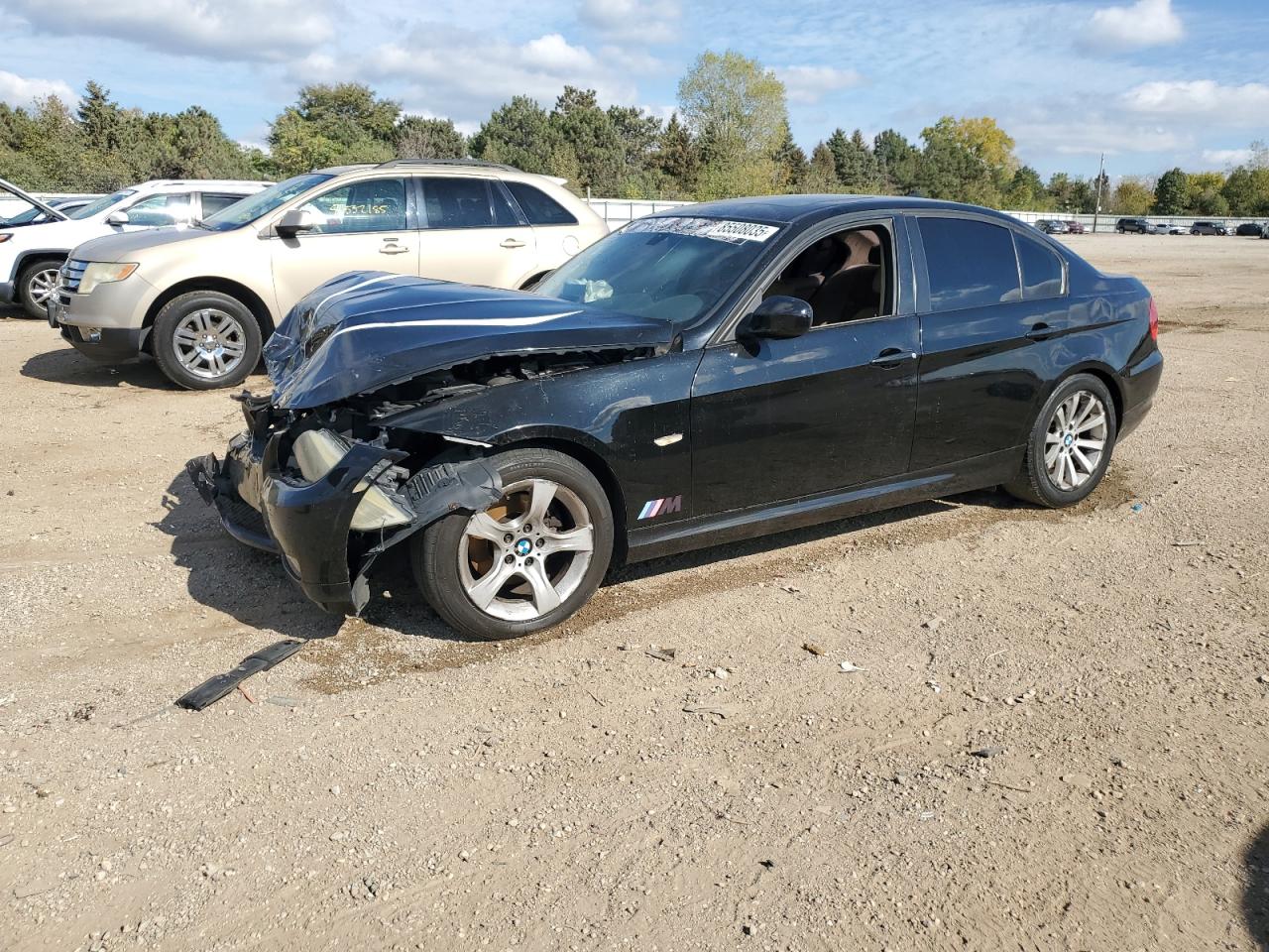 2011 Bmw 328 I Black vin: WBAPH7C58BE676920