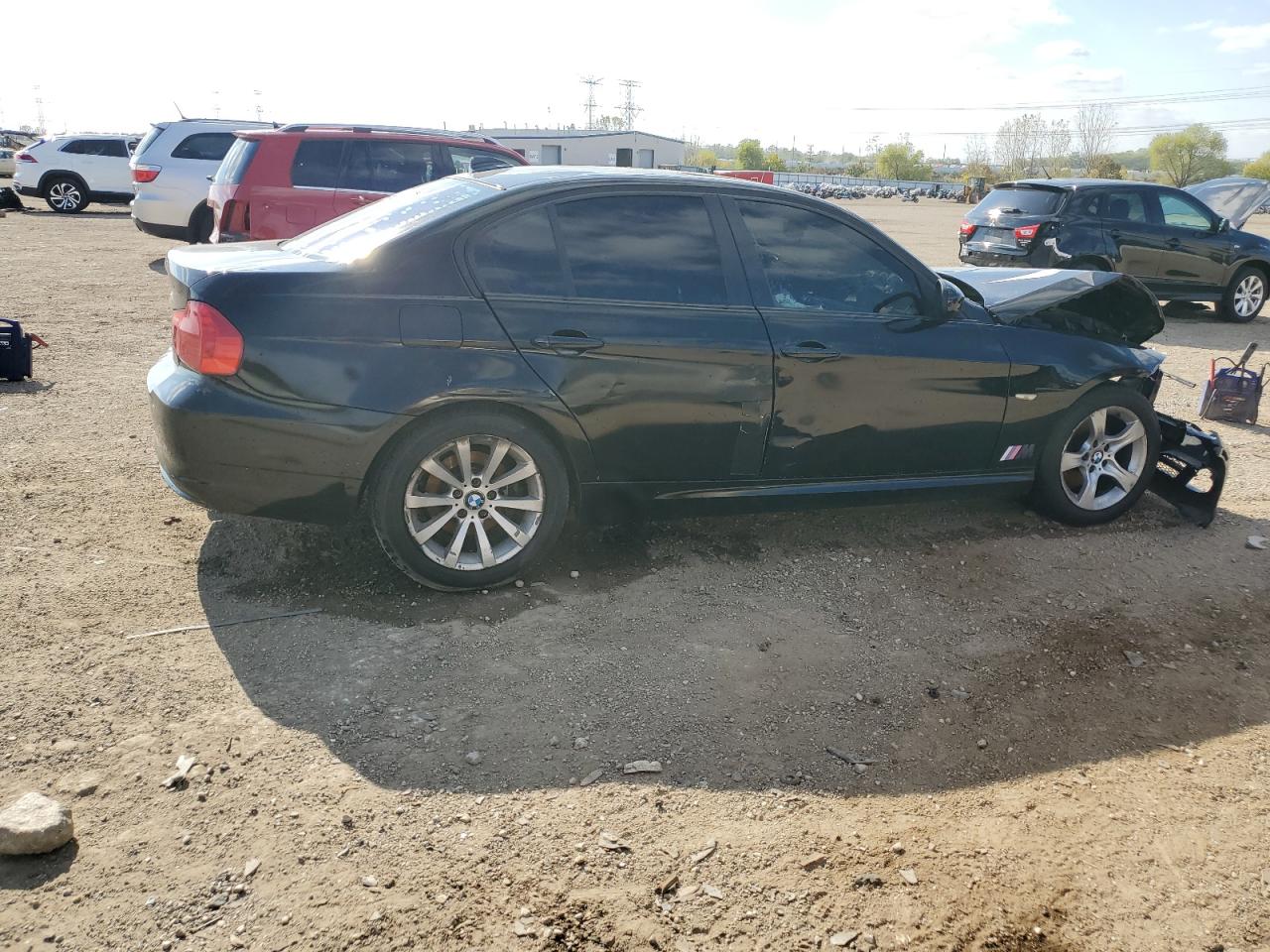 2011 Bmw 328 I Black vin: WBAPH7C58BE676920